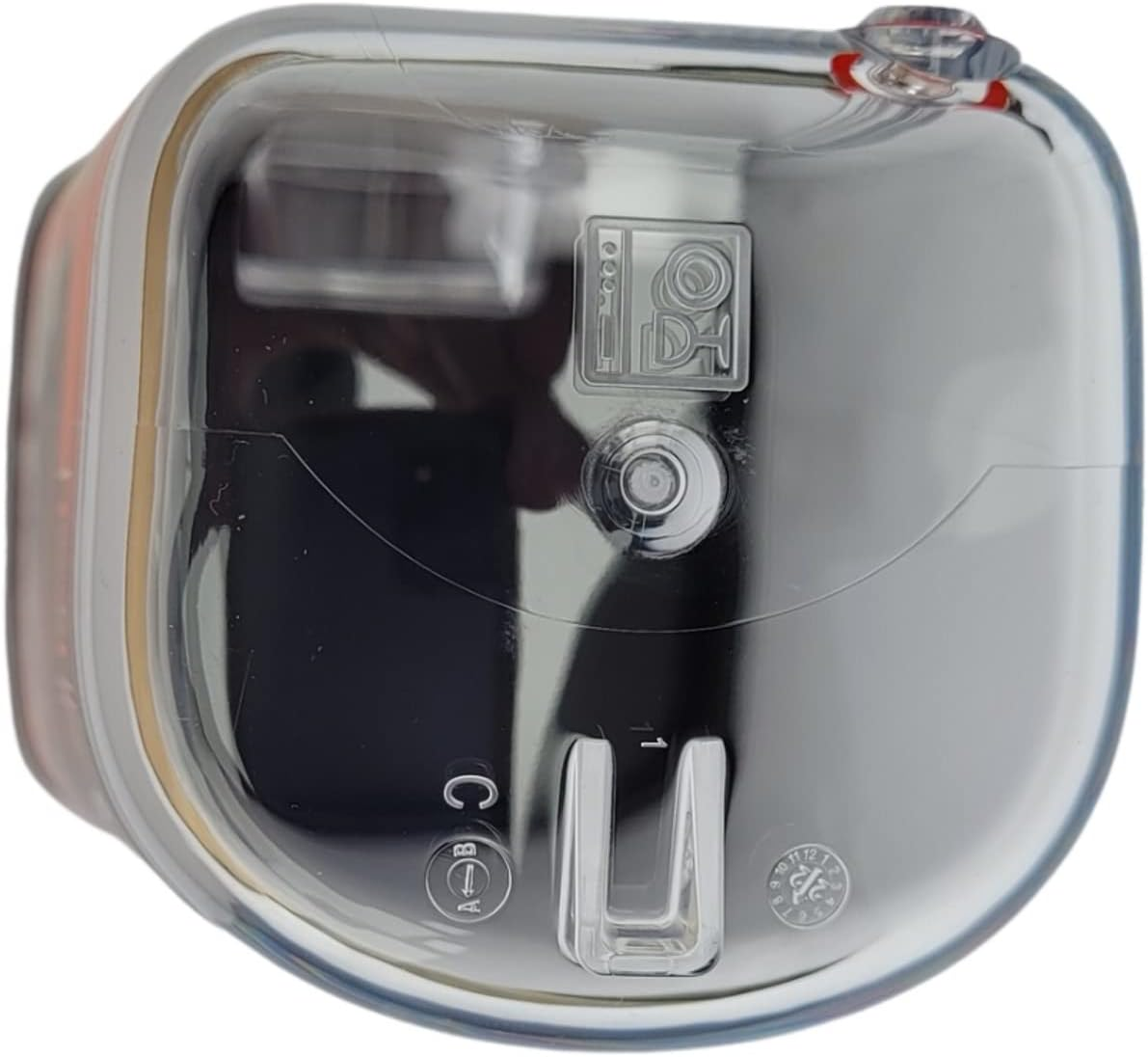 Philips Milk Container (Version C) for Lattego Coffee Maker, Black, Silver, Transparent image number 2