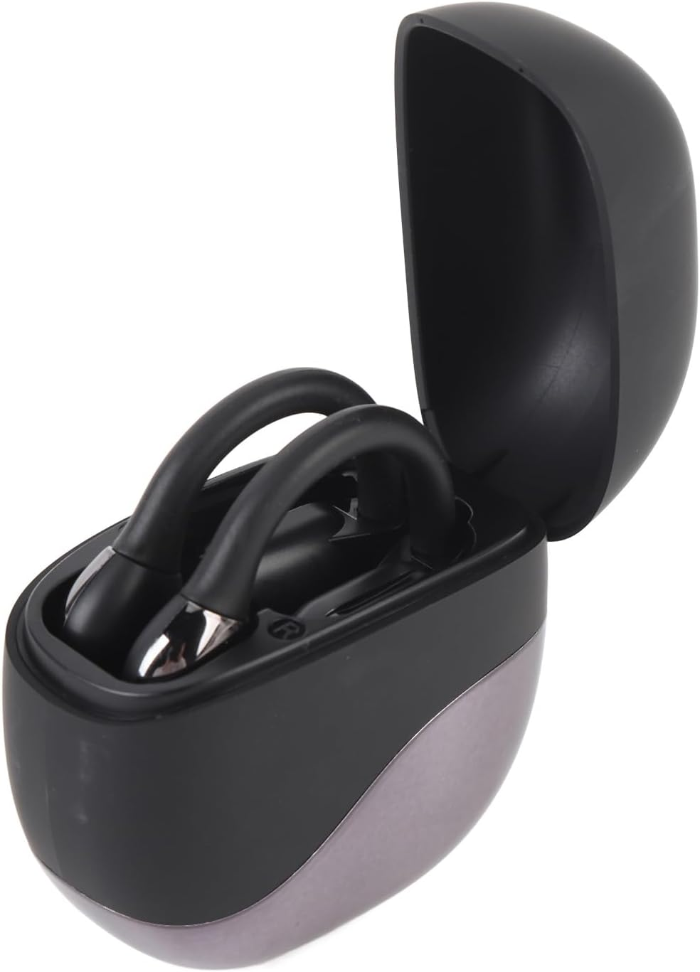 Zopsc Clip on Ear Headphones with Translating Device, Bluetooth Wireless Open Ear Earbuds Real Time with 144 Online Languages Translation, Translator Earbuds for Travel Business (Black) image number 2