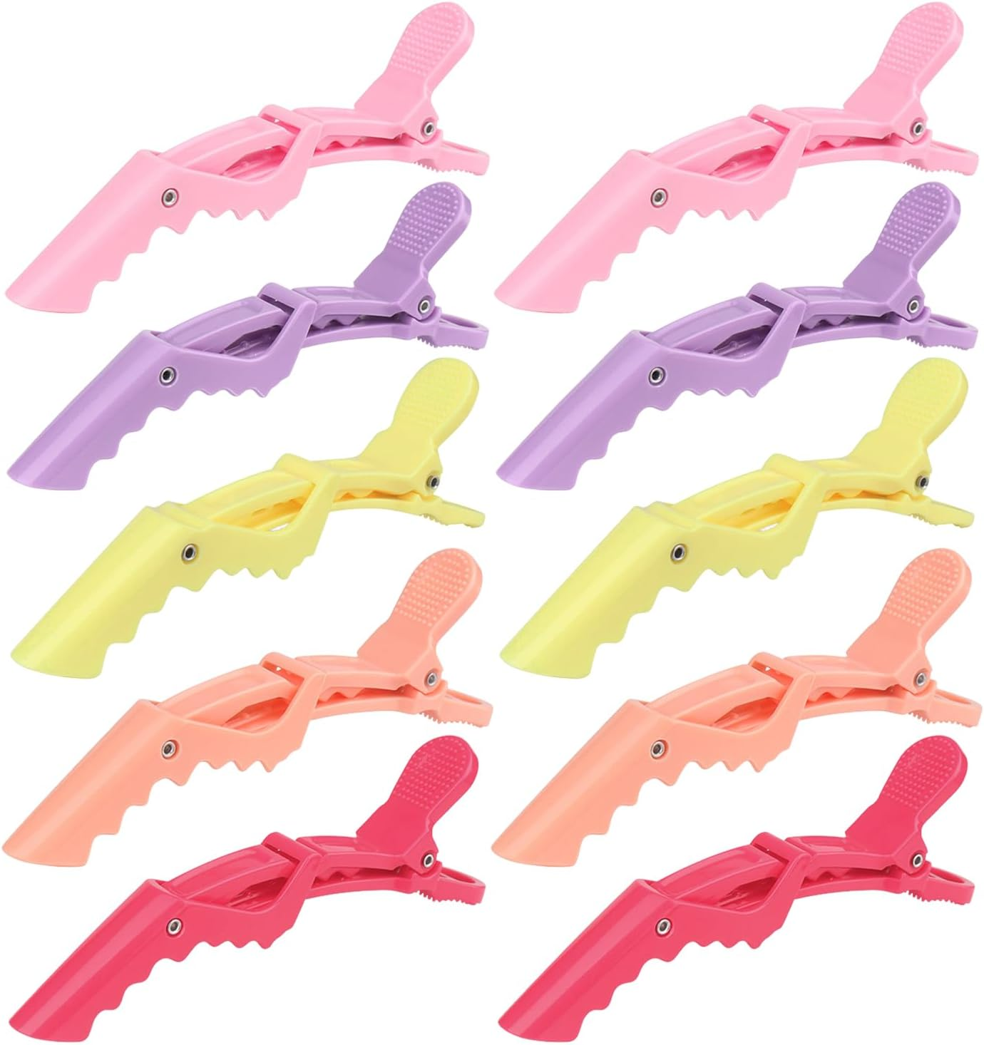 10 Pieces Plastic Hair Pins Hairdressing Salon Tools Fairstyle Making Tools Slide Hair Pins Hair Styling Accessories