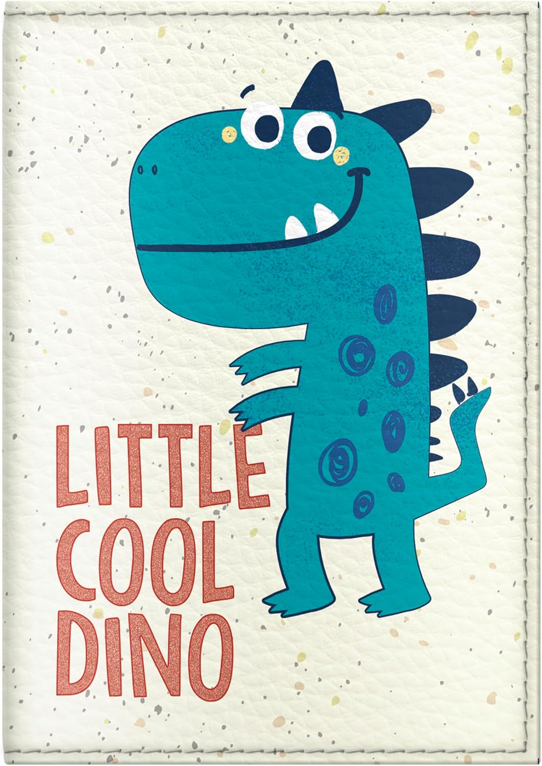 Quttie Passport Cover for Kids, Women and Men, Cute Travel Passport Holder, 20. Flower Pattern, Soft Cover