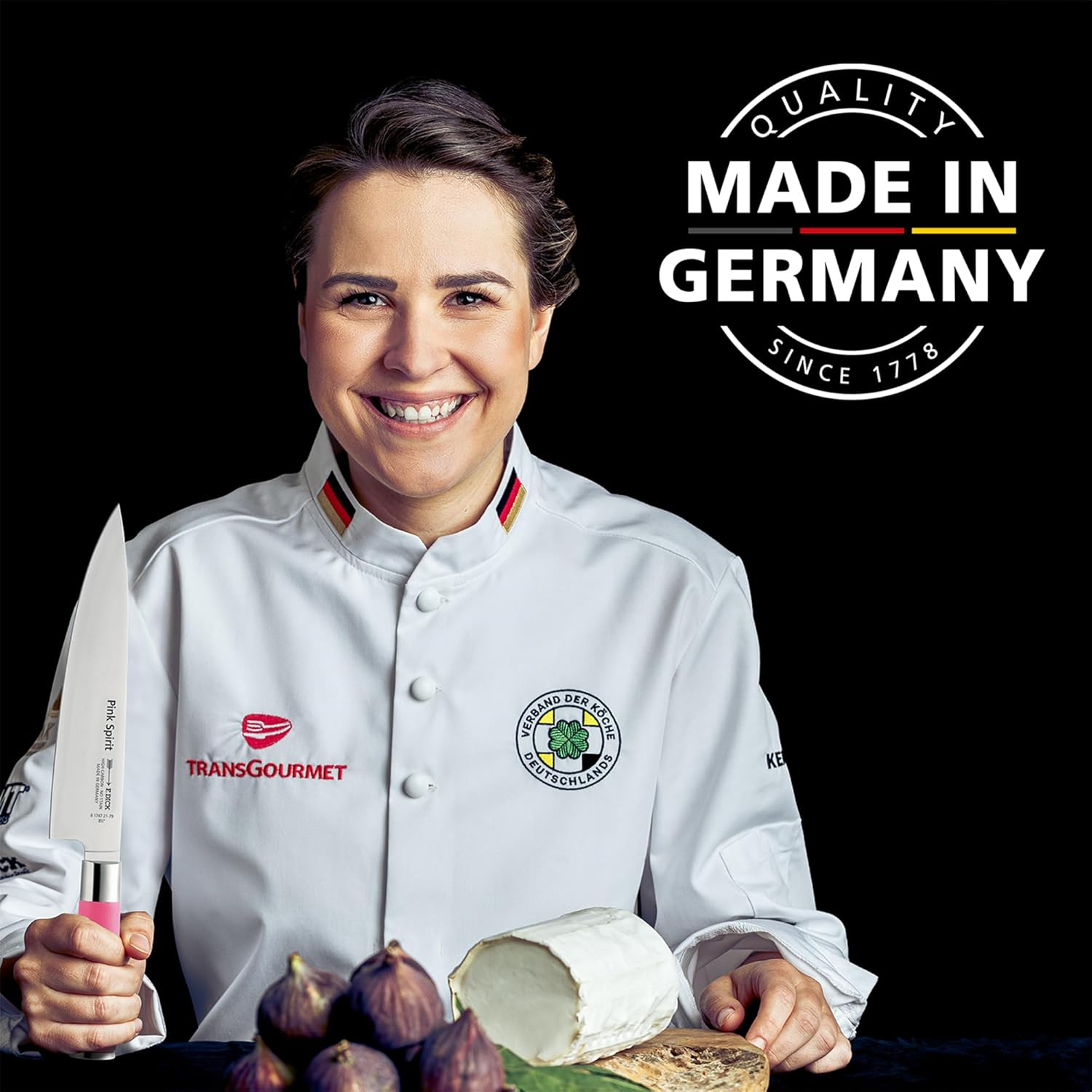 F.Dick Spirit Chef'S Knife, Pink, 21 Cm Blade Length image number 3