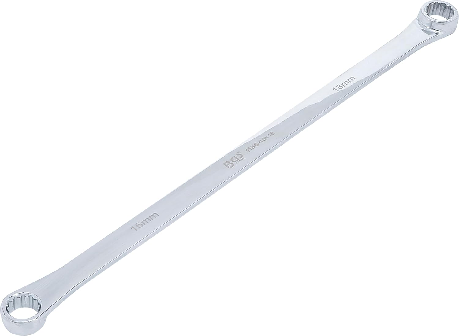 BGS 1186-12X14 | Double Ring Spanner | Extra Long | SW 12 X 14 Mm image number 6