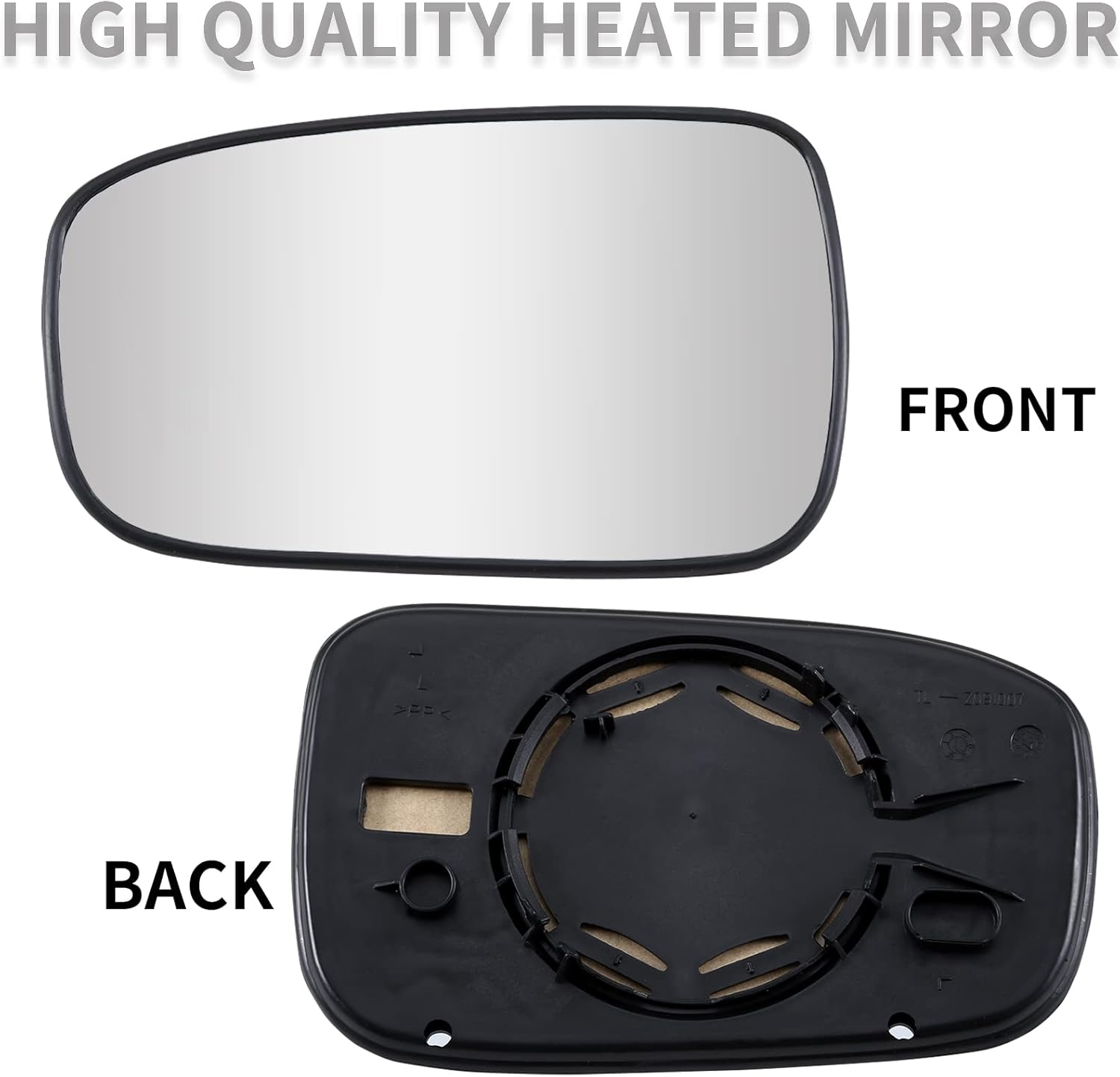 LOIYLLEN Left Side Mirror Replacement for 2003 2004 2005 2006 2007 Honda Accord Mirrors Glass - Convex Mirror Glass, Left Side Rear View Mirror image number 6