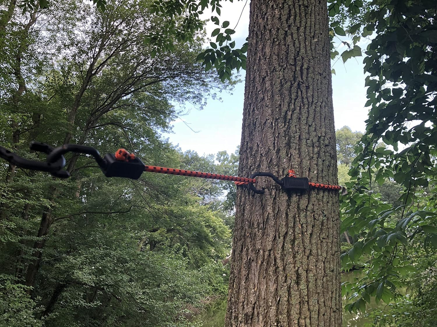 Kotap MABC-ASMT All- Purpose Adjustable Bungee Cords with Hooks, Assorted, Orange/Black, 10 Count image number 2