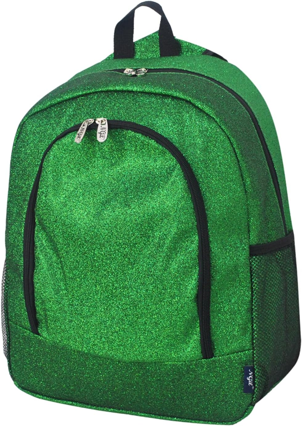 NGIL Glitter Canvas School Backpack for Cheer and Dance Teams, Sports Sparkle Backpack for Girls