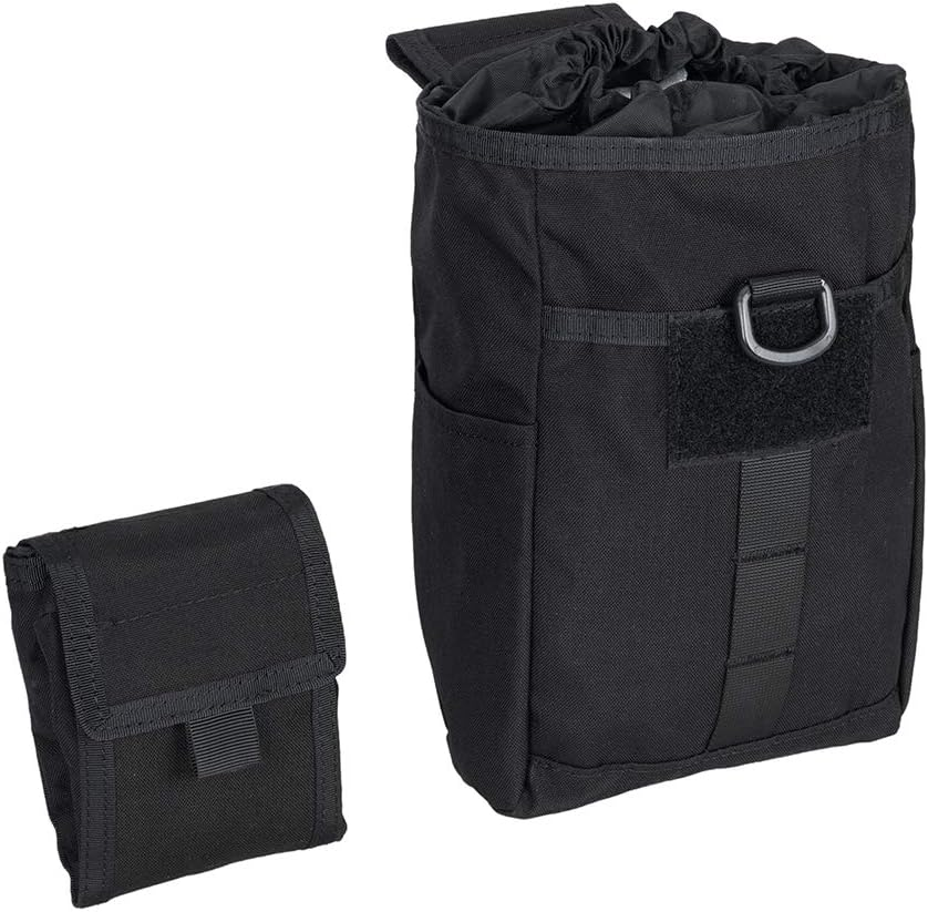 EXCELLENT ELITE SPANKER Molle Dump Pouch Drawstring Magazine Utility Pouch Folding Dump Pouch Waist Bag