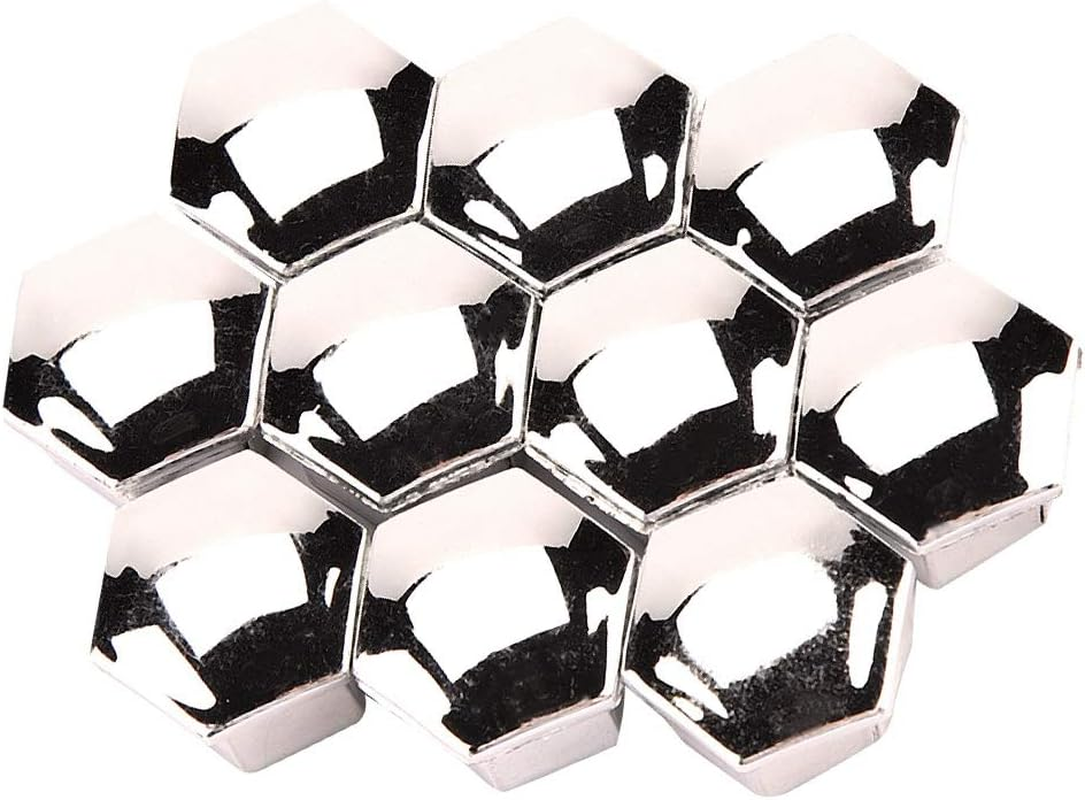 Zohisin Wheel Nut Screw Wheel Nut Covers 14. 0&times;13. 0&times;3. 0 20Pcs Wheel Nut Cover Tyre Screw Decor for 307 308 408 206 207 Decor Firm image number 3