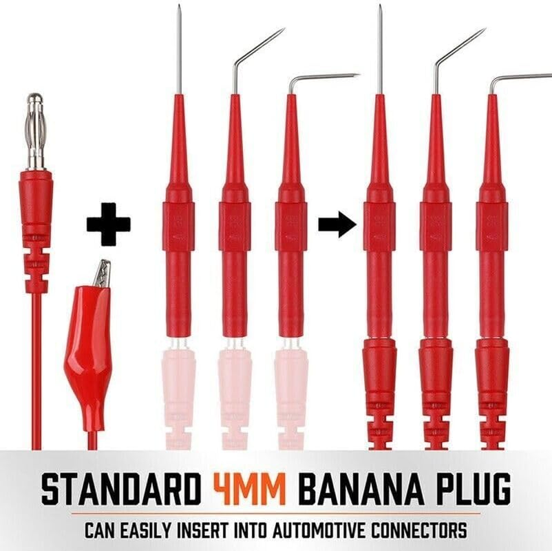 AIMALL 22 X Test Tool Aid 23500 Back Probe Kit SG Automotive Identified Probe Pin Wires image number 3