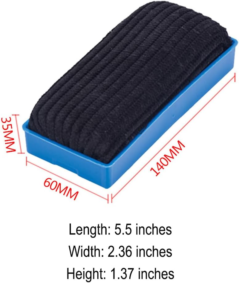 2 Pcs Magnetic Chalkboard Eraser, Whiteboard Eraser Blackboard Dry Eraser, Dry Erase Whiteboard Cleaner for Students Home Office image number 5