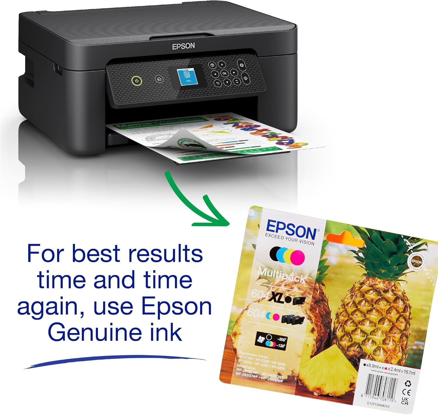 Epson Expression XP-3200 A4 Multifunction Wireless Inkjet Printer image number 4