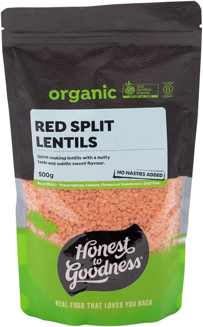 Honest to Goodness Organic Red Split Lentils 1.2 Kg image number 2