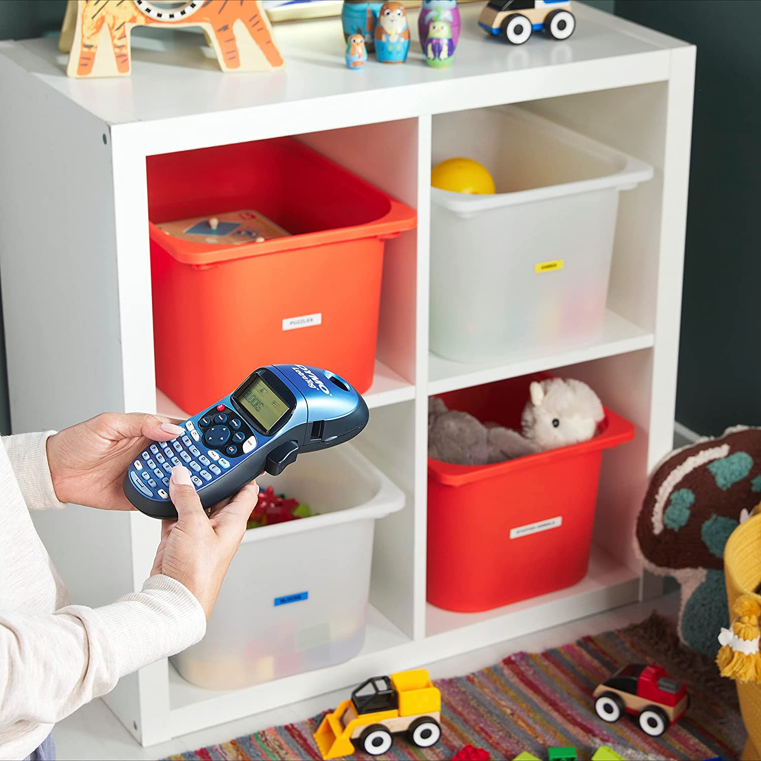 DYMO Letratag Labeler Plastic Tape 12Mm X 4M Yellow image number 5