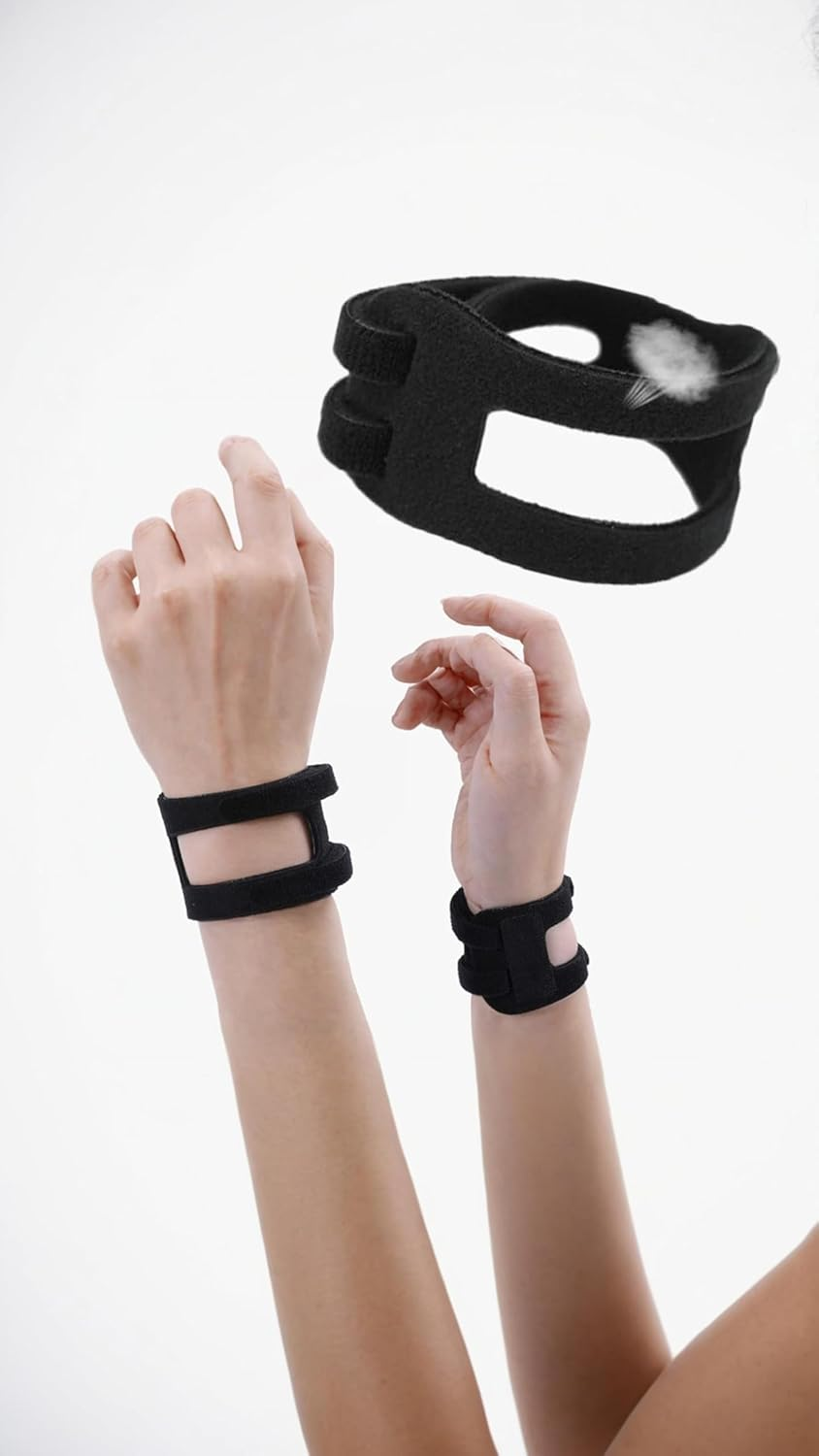 Honwor Adjustable Ultra Thin Wrist Brace for TFCC Tear & Pain Relief &ndash; Ideal for TFCC Injuries, Weight Bearing Strain, Exercise &ndash; One Size Fits All image number 4