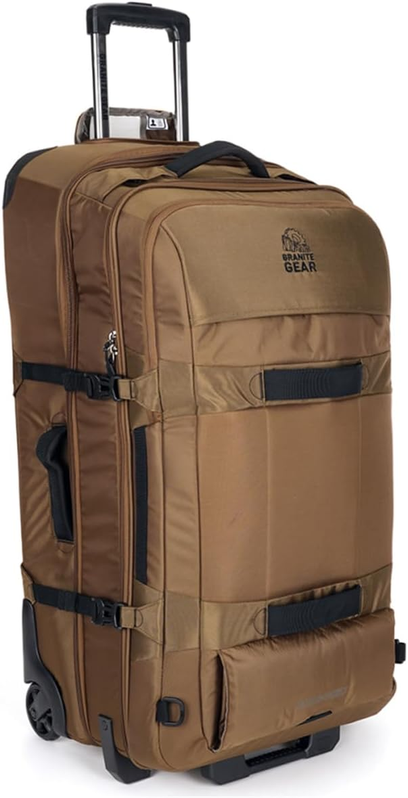 Granite Gear Water-Resistant Wheeled Duffle Suitcase &ndash; Large Check-In Softcase Luggage with Backpack Straps and Rolling Wheels for Travel image number 1