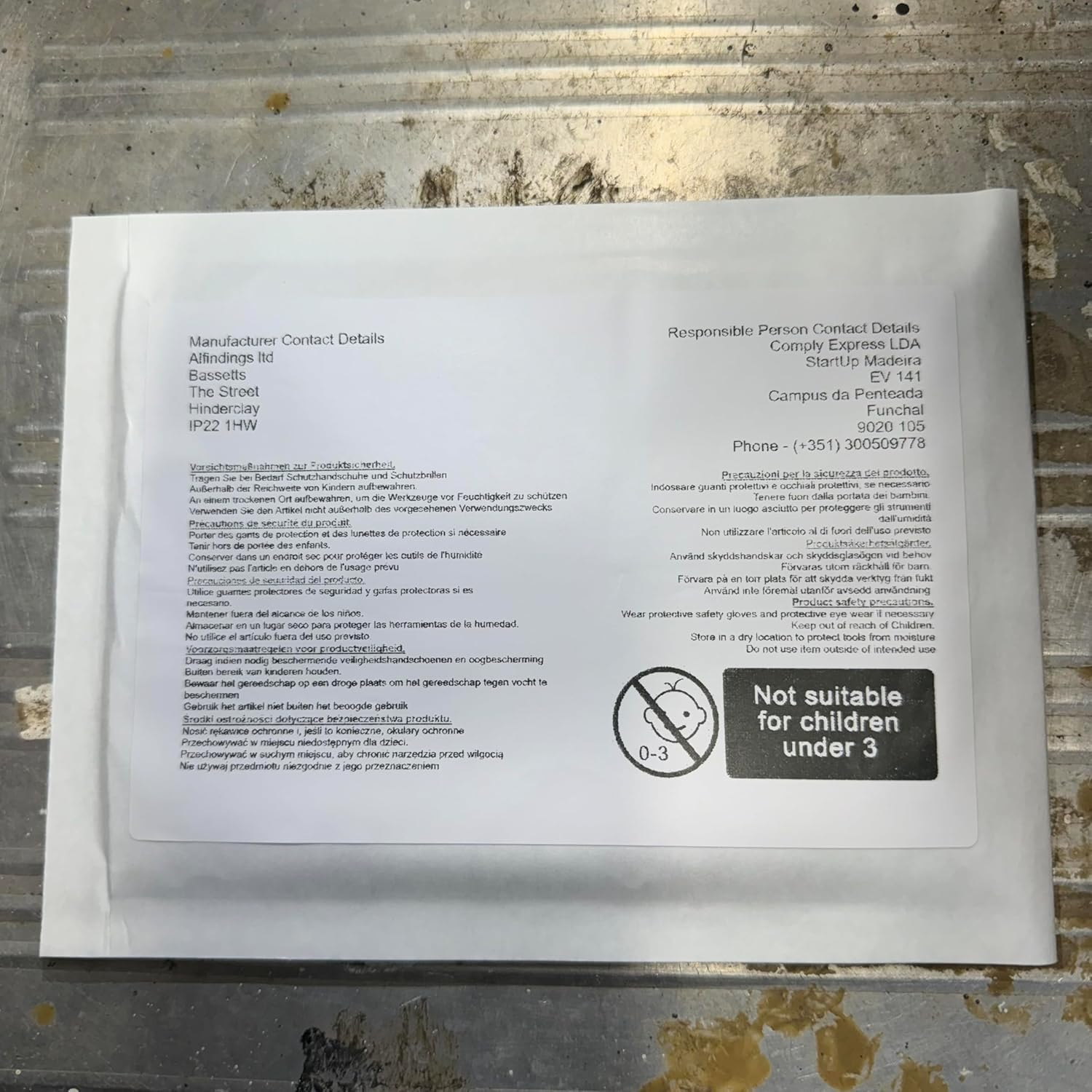 Copper Tweezer Pickling & Acid Solutions 165Mm Straight Tweezers Tool image number 1