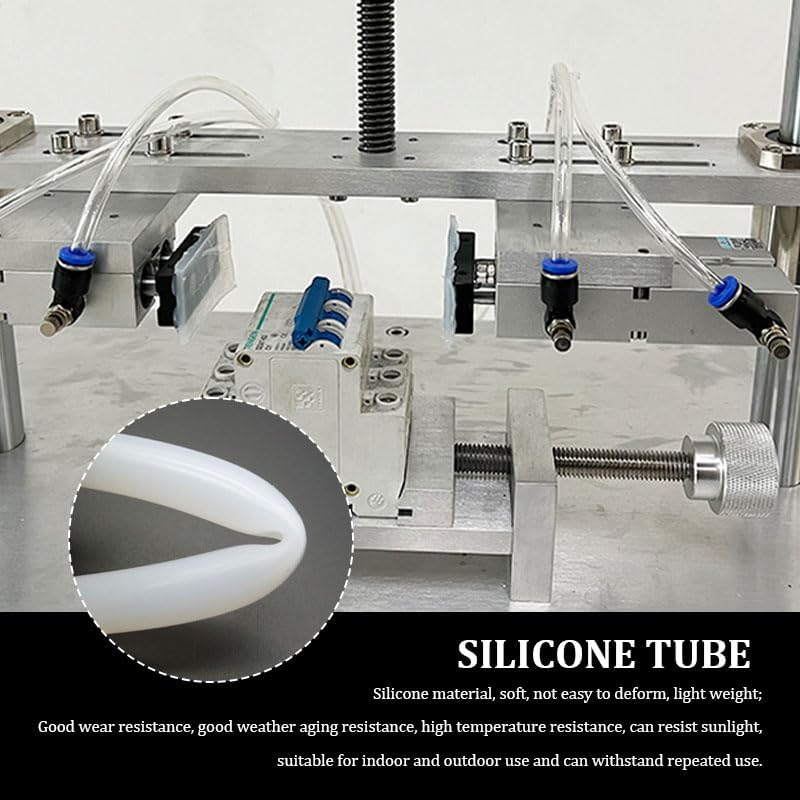 Silicone Tube 12Mm ID X 16Mm OD 0.5M / 1.64Ft Length, Flexible Silicone Rubber Tubing Water Air Hose Pipe for Pump Transfer Translucent image number 4