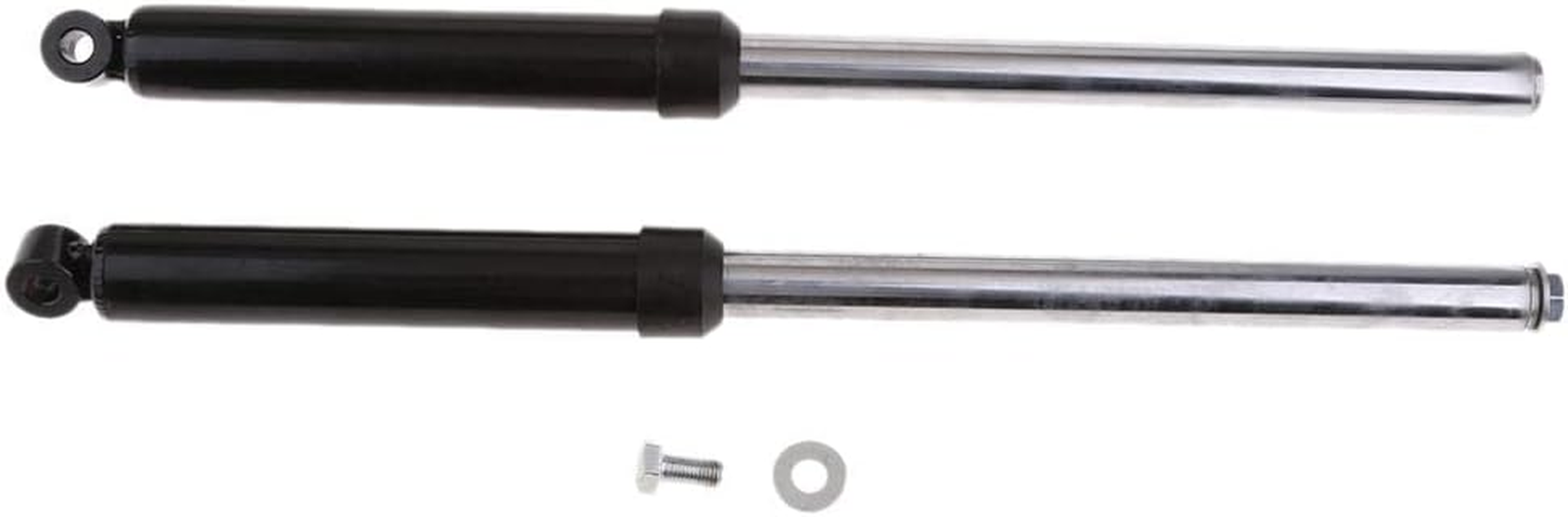 Generic 2 Pairs of Motorcycle Shock Absorbers Spare Parts for JR50, Rear + Front image number 5