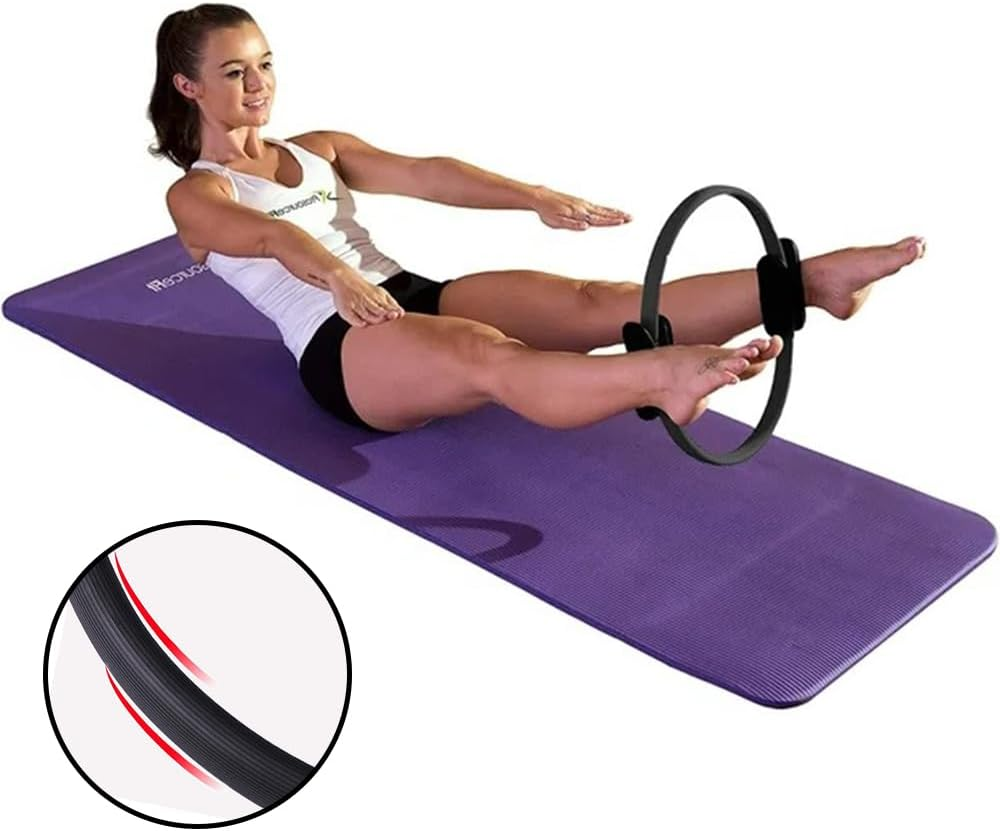 Pilates Ring Circle,Magic Circle,Muscle Trainers,Magic Circle,Gym Equipment,Circular Fitness Circles, for Legs, Arm and Glutes Core Strength Training image number 3