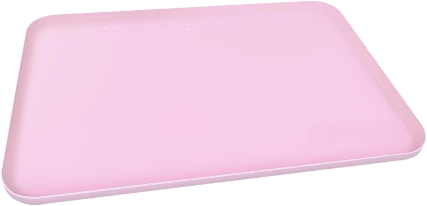 Silicone Painting Mat 24"X16" Easy to Clean Multipurpose Nonstick Silicone Craft Mat for Resin Paint Casting Crafts Jewelry, Pink image number 2