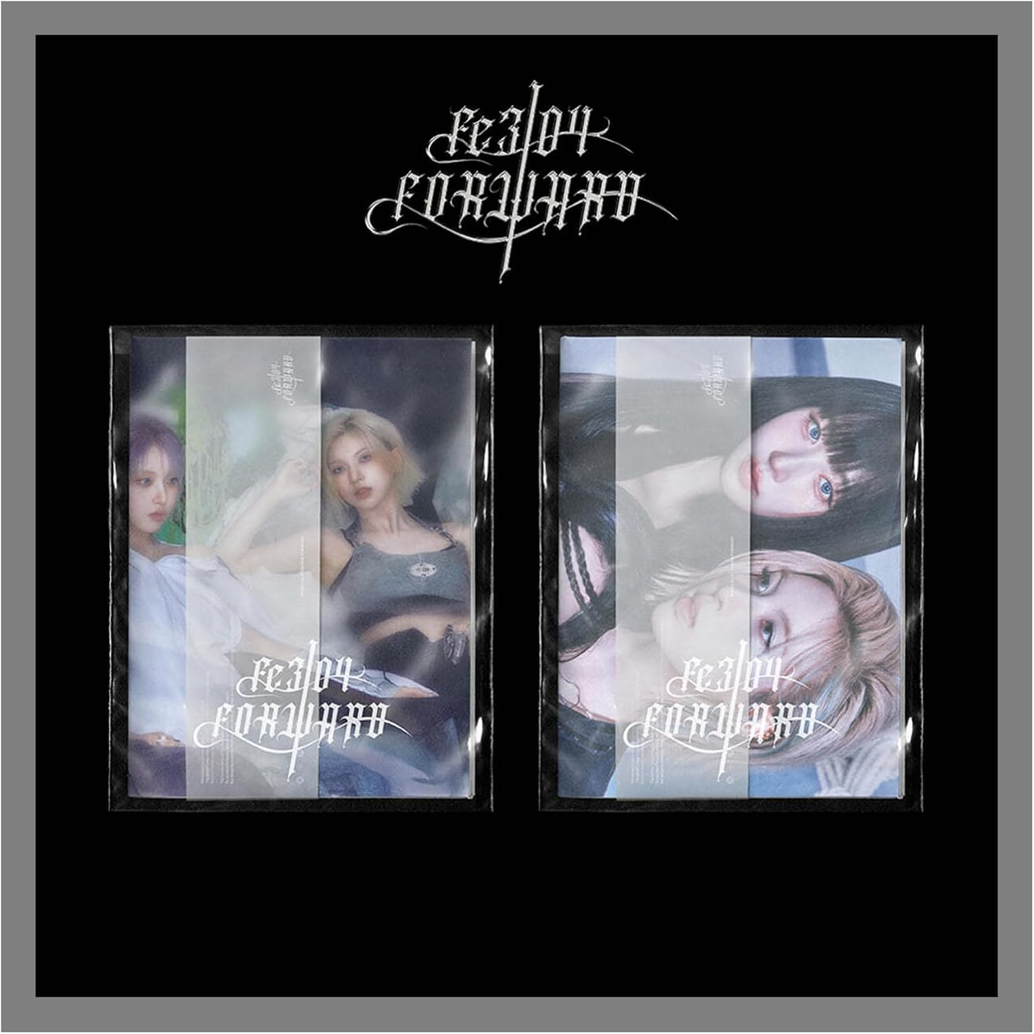 NMIXX Fe3O4 Forward 4Th EP Album Standard Go Version Cd+24P Booklet+1P Lyric Poster on Pack+1Ea Accordion Postcard+1Ea Boarding Ticket+1P Photocard+1P Unit Photocard+Tracking Sealed Fe304 image number 2