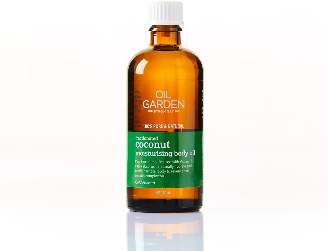 Oil Garden Fractionated Coconut Moisturising Body Oil 100 Ml