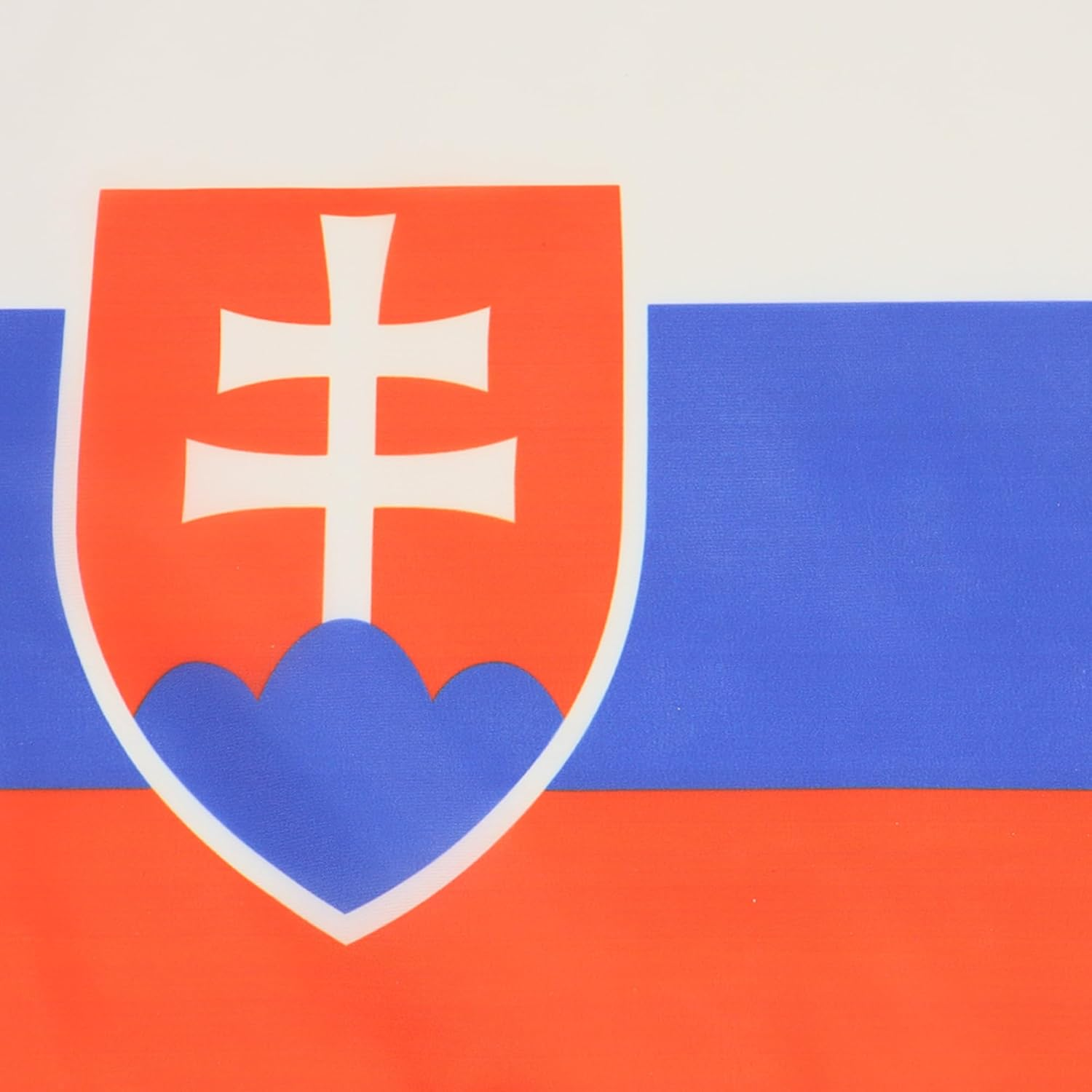 Slovakia Flag 18'' X 12'' Cords - Slovak Small Flags 30 X 45Cm - Banner 18X12 in - AZ FLAG