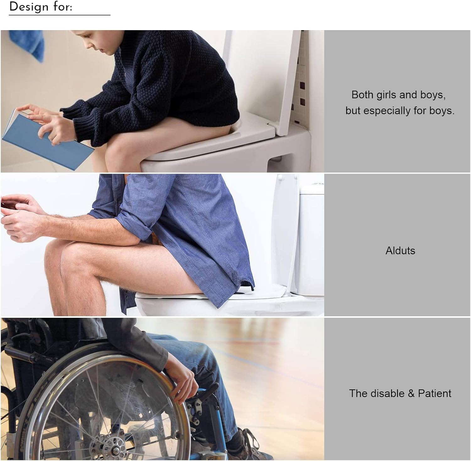 Urine Deflector for Toilet Seat Prevents Kids and Adult from Peeing Splash (2 Pcs) image number 3