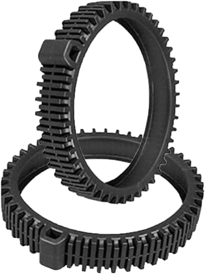 ATIE Pool Cleaner Tire Kit with Large Hump Replacement Compatible with Pentair Kreepy Krauly Rebel/Warrior Pool Cleaner V2 Tire Kit 360482 and Tire Kit 360287 (2 Pack)