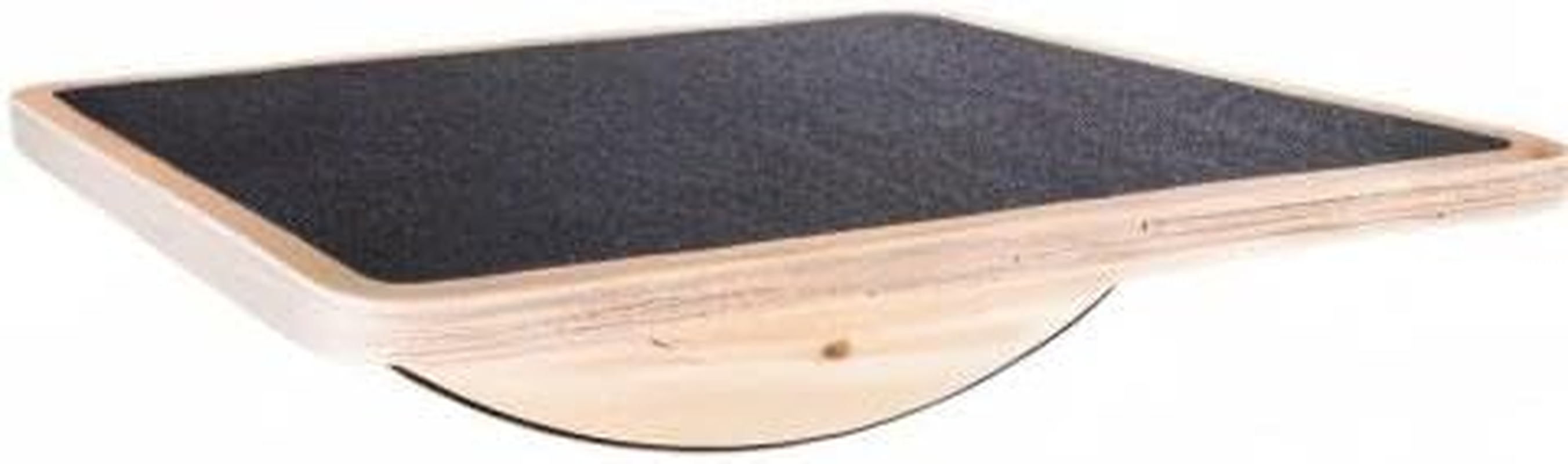Strongtek Professional Wooden Balance Board, Rocker Board, Wood Standing Desk Accessory, Balancing Board for under Desk, anti Slip Roller, Core Strength, Stability, Office Wobble Boards &hellip; image number 6