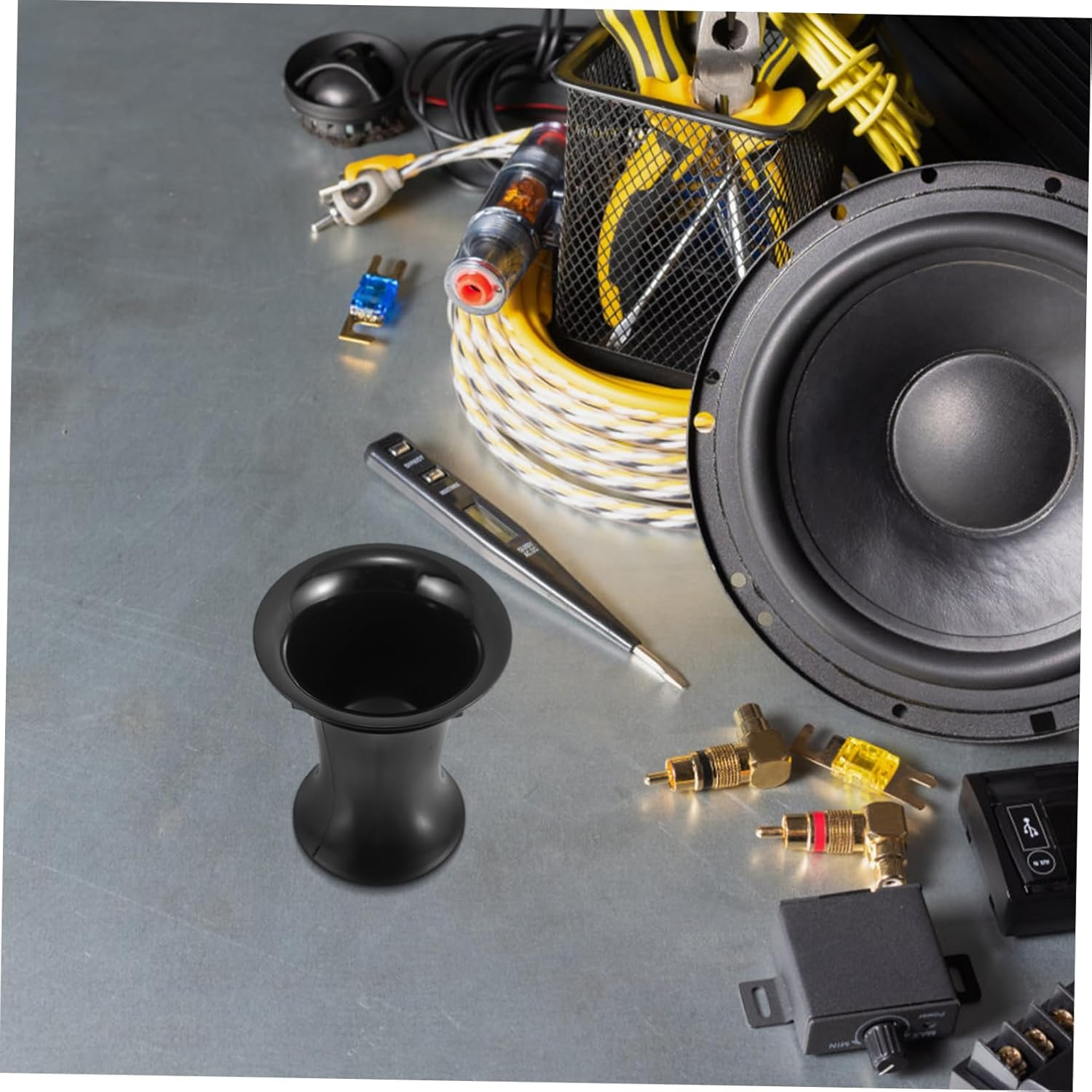 Homoyoyo Speaker Guide Tube Reflex Port Tube Air Vent Bass Speaker Port DIY Subwoofer Part