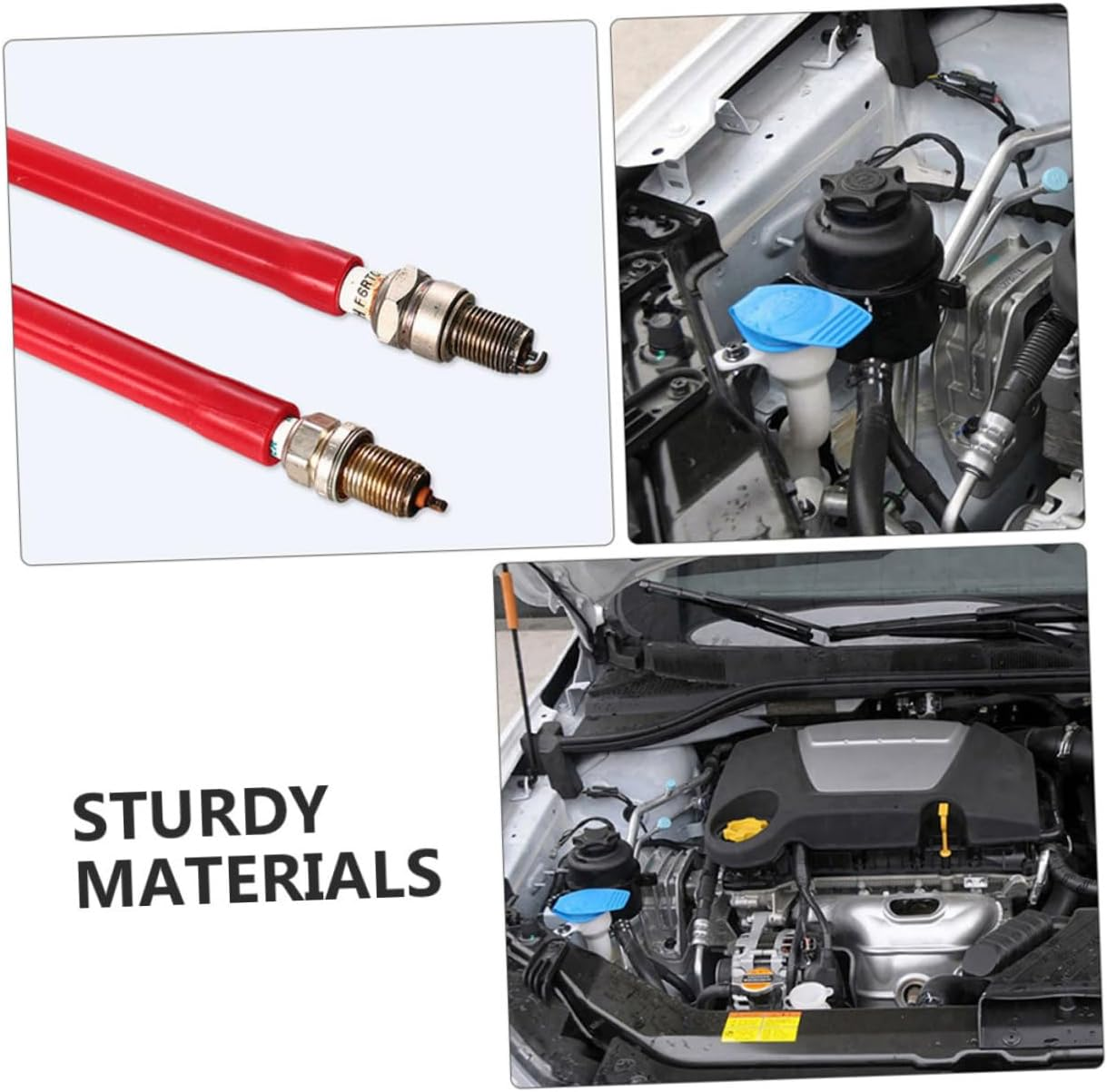 JECOMPRIS 2Pcs Spark Plug Installation Tool Rubber Socket Automotive Repair Tool for Car Spark Plug Removal Socket Thin Wall image number 6