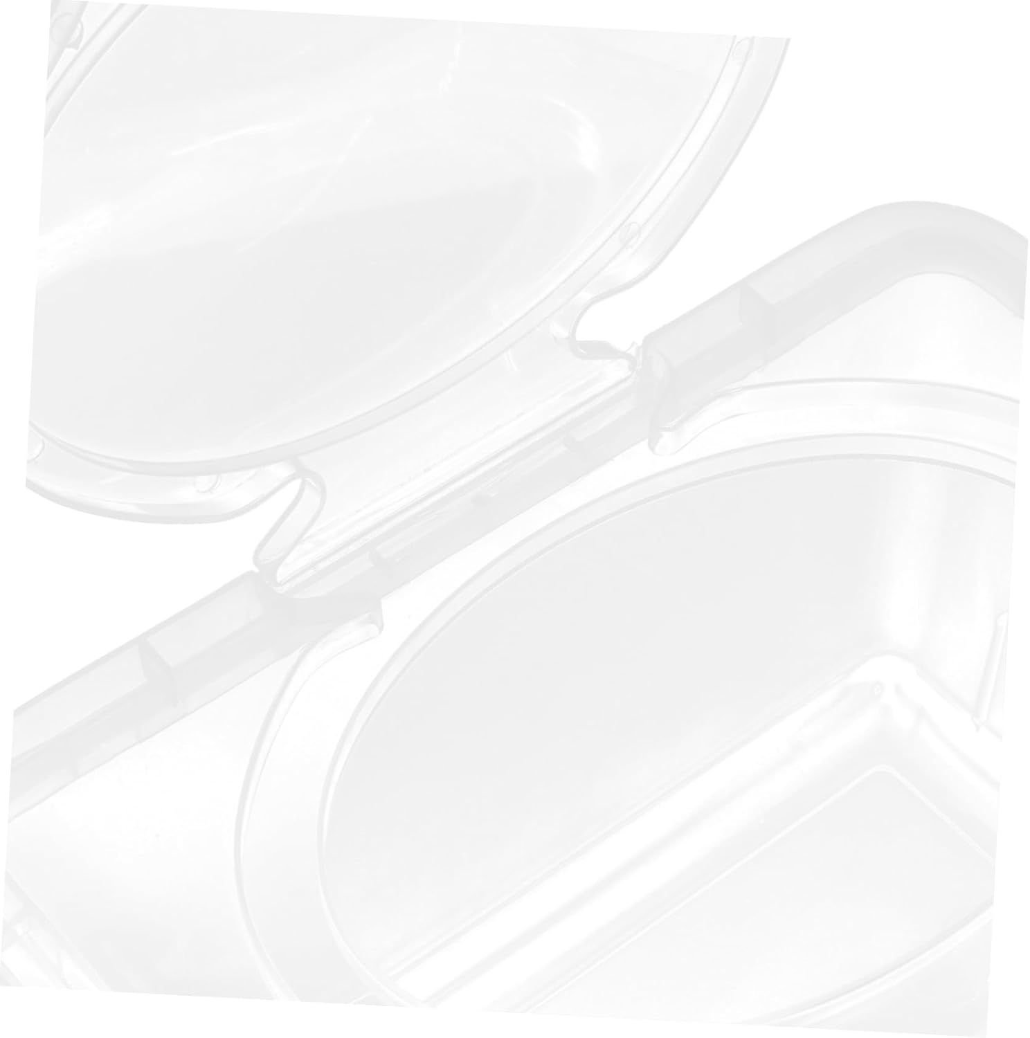 2Pcs Wet Wipes Storage Box Refillable Wipe Container Flip-Top Portable Tissue Holder for Car Outdoor Bathroom Use