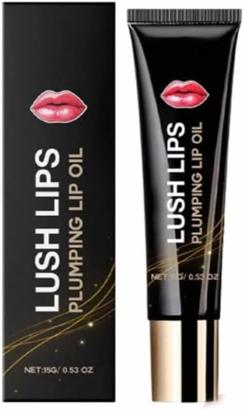 Plumpify Plumping Serum Oil, Plumpify Lip Booster Plumping Serum, Hydrating Moisturizing Lip Oil,Increase Lips Elasticity, Reduce Fine Moisturizing Non-Sticky (2Pcs)