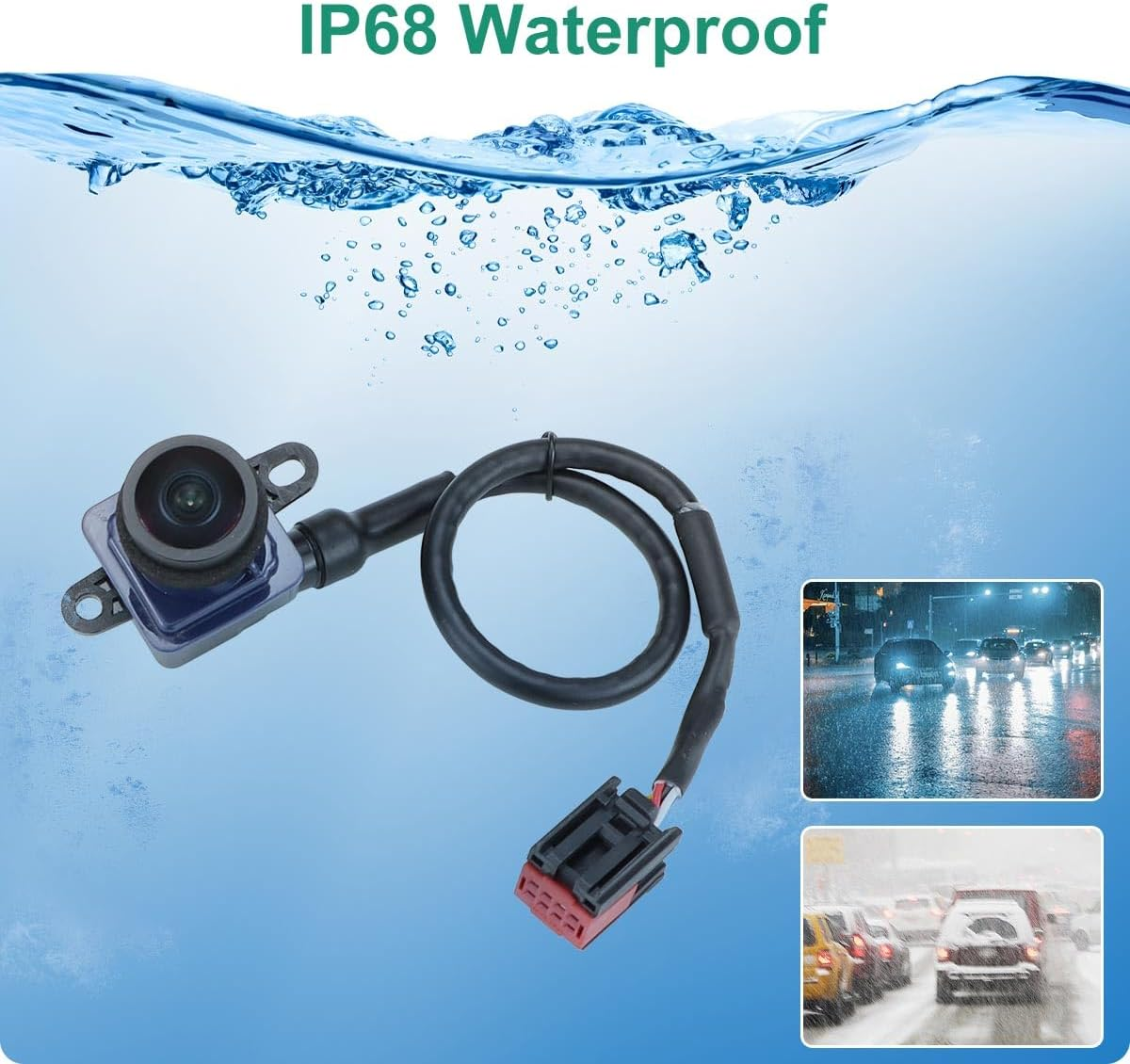 670018242 Backup Rear Camera Replacement for Maserati Quattroporte 2013 2014 2015 2016 & Ghibli 2014 2015 2016 by Greenyi image number 2