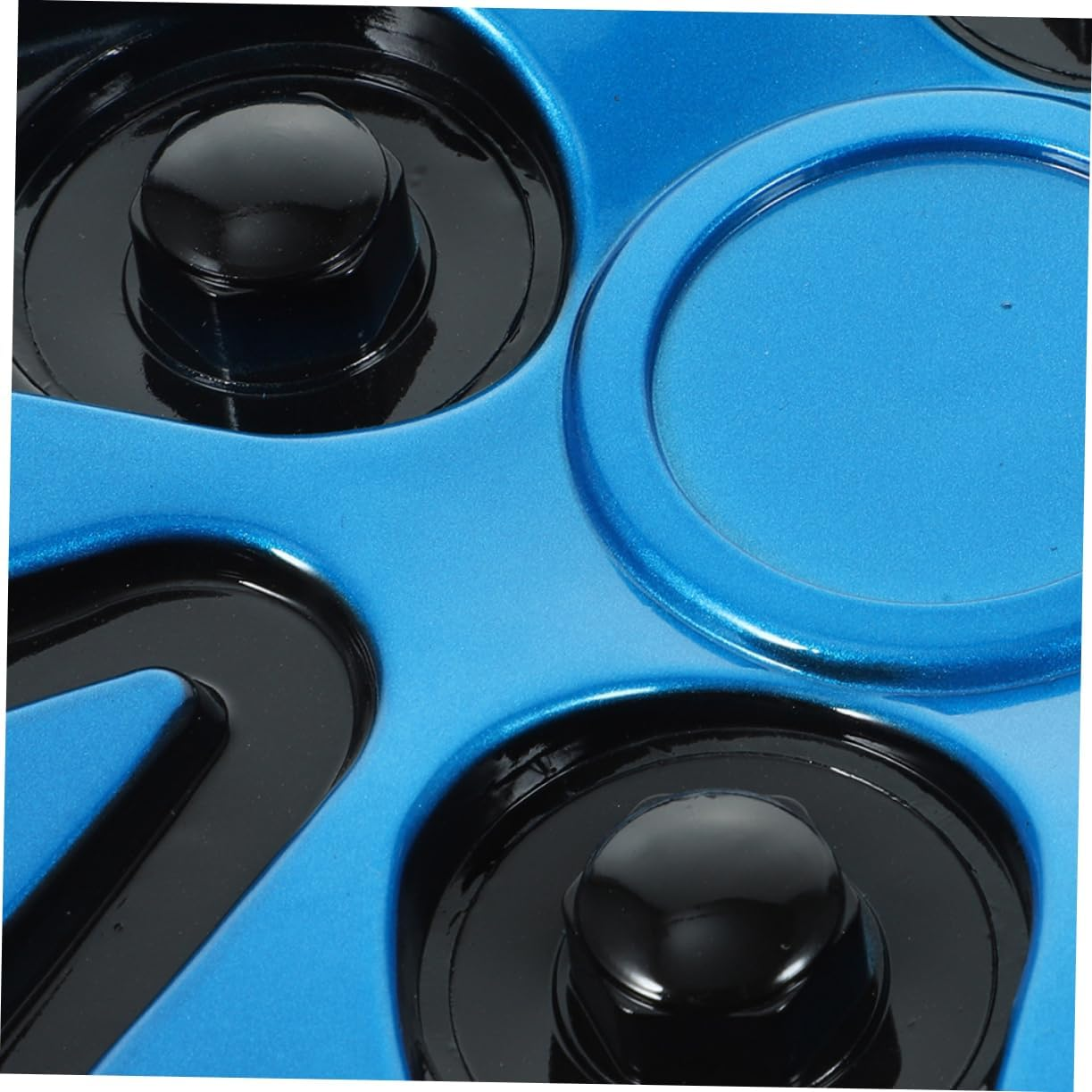 CHILDWEET 2Pcs Decorative Wheel Hub Cover for Car Automotive Accessories Sturdy Pp Material Design Easy Install image number 1