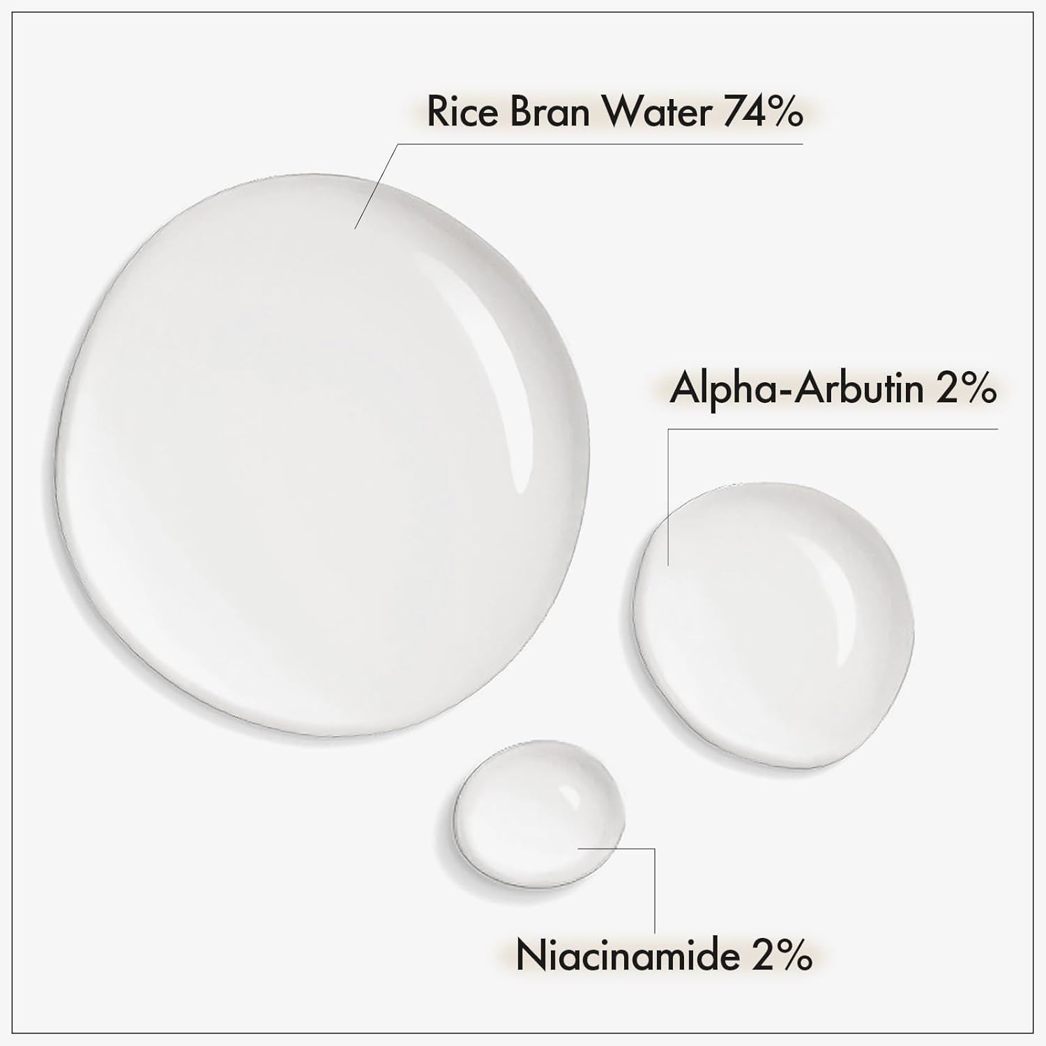 TOSOWOONG Alpha Arbutin 2% Rice Serum, Rice 746,074Ppm, Alpha-Arbutin 20,000Ppm, Glow, Glass Skin, Pigmentation, Acne Marks, Dark Spots, Even Skin Tone, Hydrating, Korean Skin Care, 33Ml / 1.11 Fl.Oz. image number 5