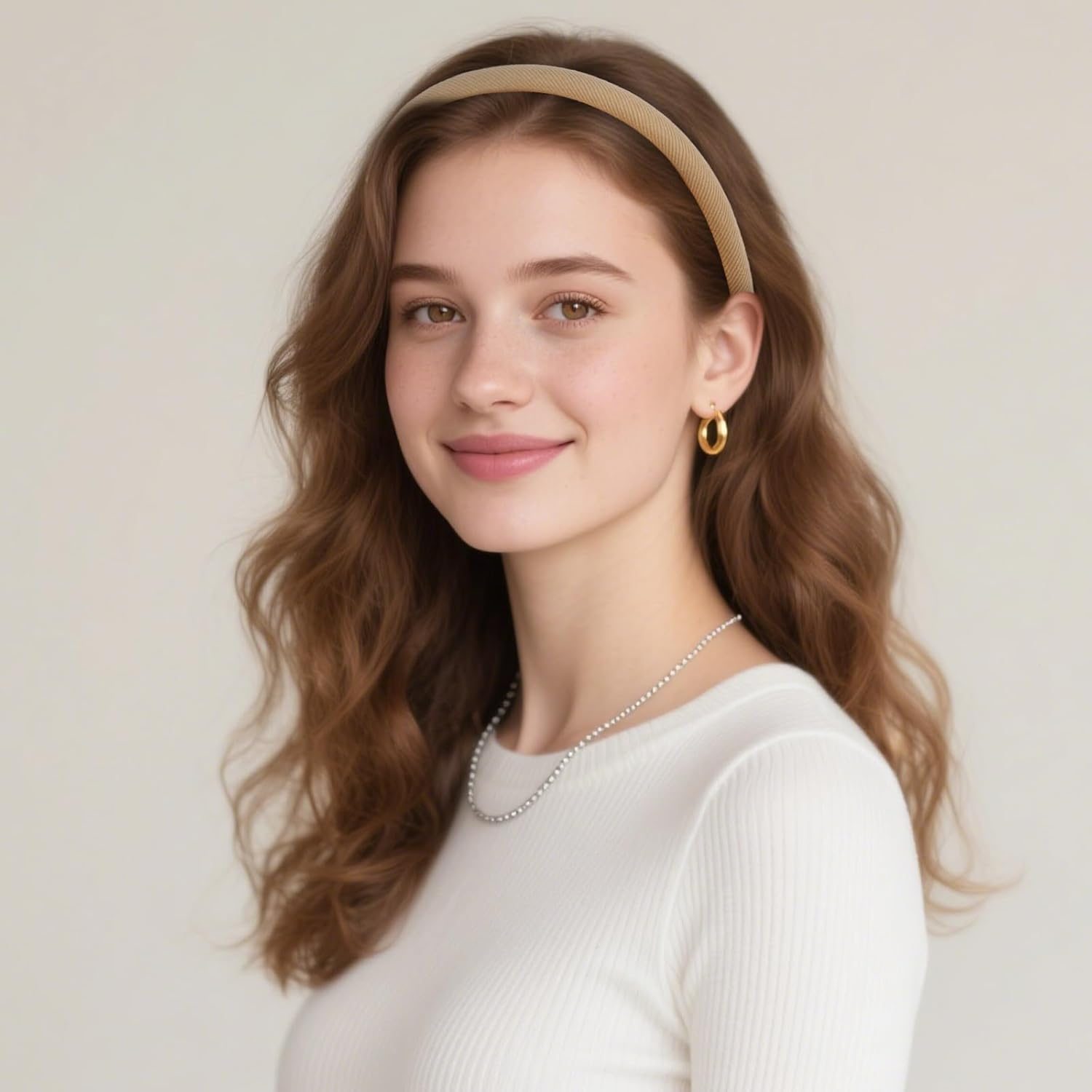 Pruadeor Pack of 5 Women'S Fashion Hair Bands for Women Hair Accessories image number 4