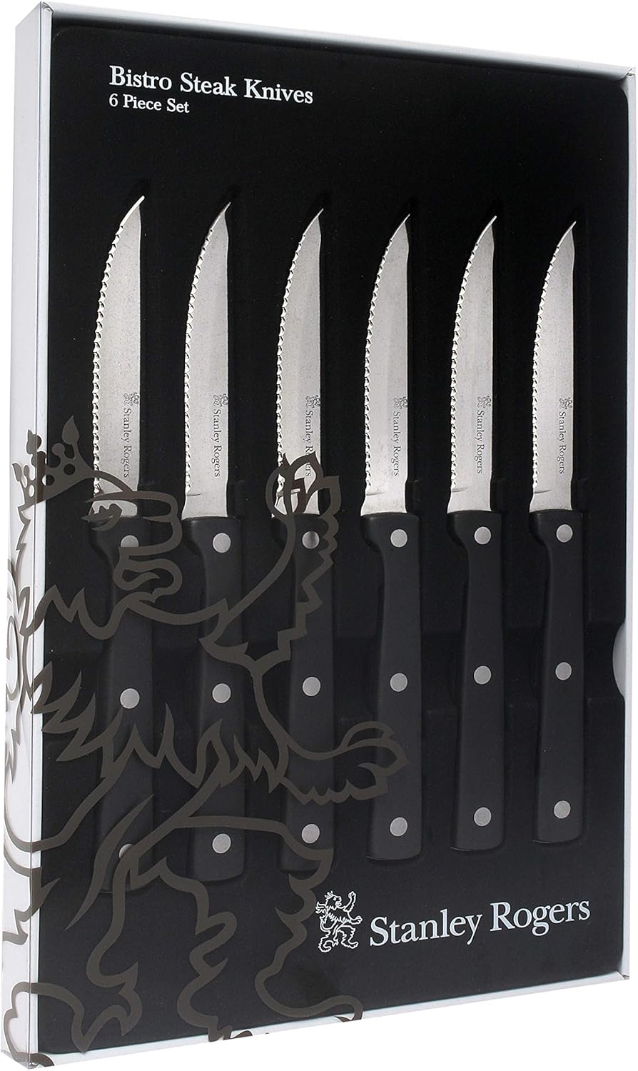 Stanley Rogers Bistro Steak Knives 6-Pieces Set image number 2