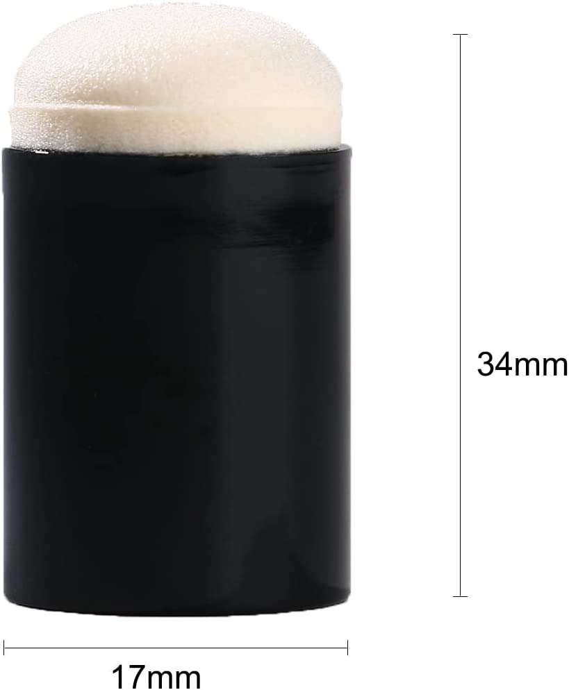 Bowitzki Finger Sponge Daubers Foam with Box Face Paint Sponges Painting Craft Set Finger Paint Drawing Chalk Fingers Painting (25 Pieces) image number 1