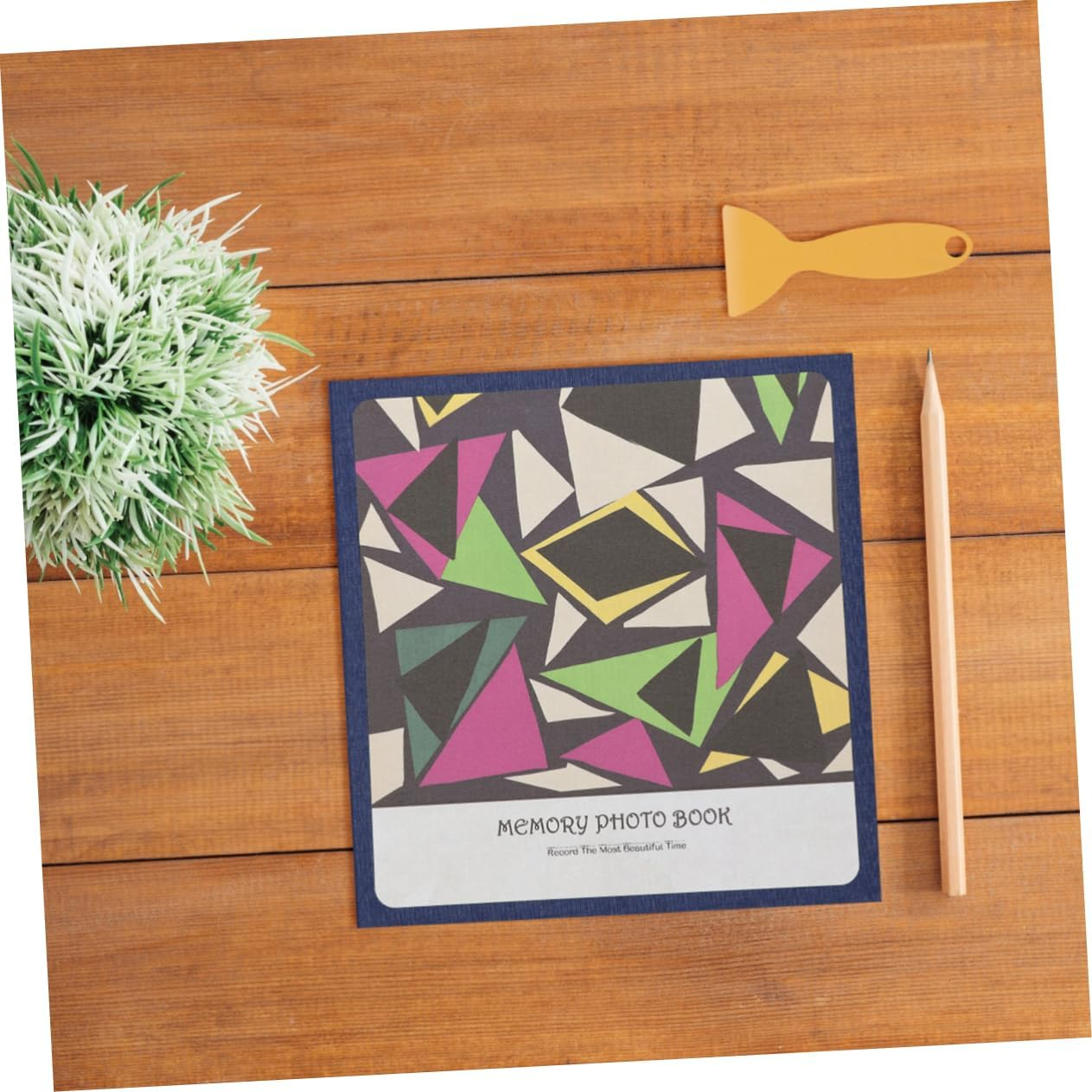 1Pc Retro Photo Album Book Large Capacity Self Adhesive Scrapbook for DIY Memories for Weddings Birthdays and Graduations Handmade with Thick Cardboard image number 5