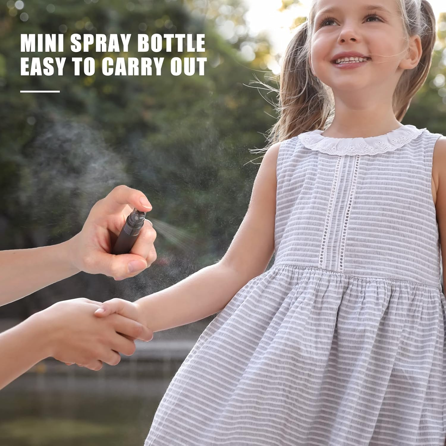 Remerry 10 Ml Perfume Spray Bottles Plastic Travel Refillable Mini Bottles for Women Small Fine Mist Sprayers Portable Frosted Perfume Sprayers Empty Atomizer for Essential Oil (100 Pcs) image number 5