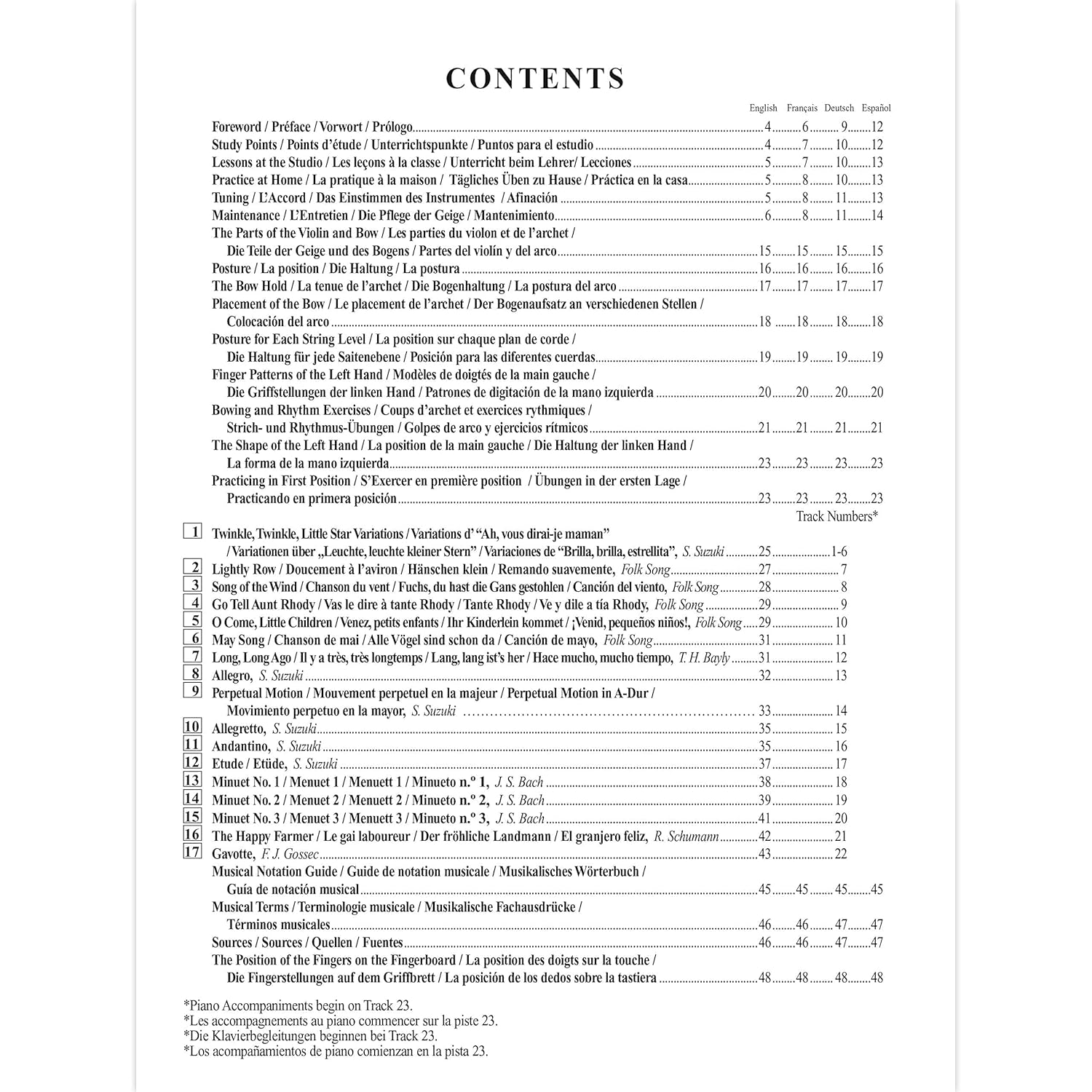 Suzukio Violin School Volume 1 Violin Part (Revised Edition): International Edition image number 4