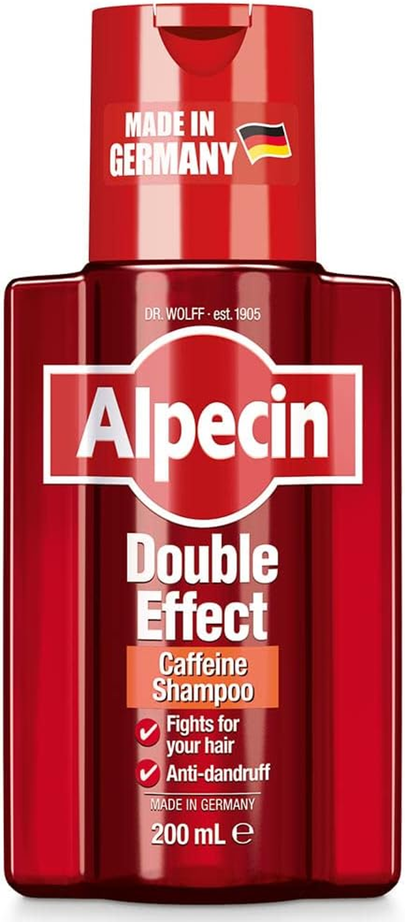 Alpecin Double Effect Caffeine Shampoo - against Oily Dandruff, 200Ml image number 3