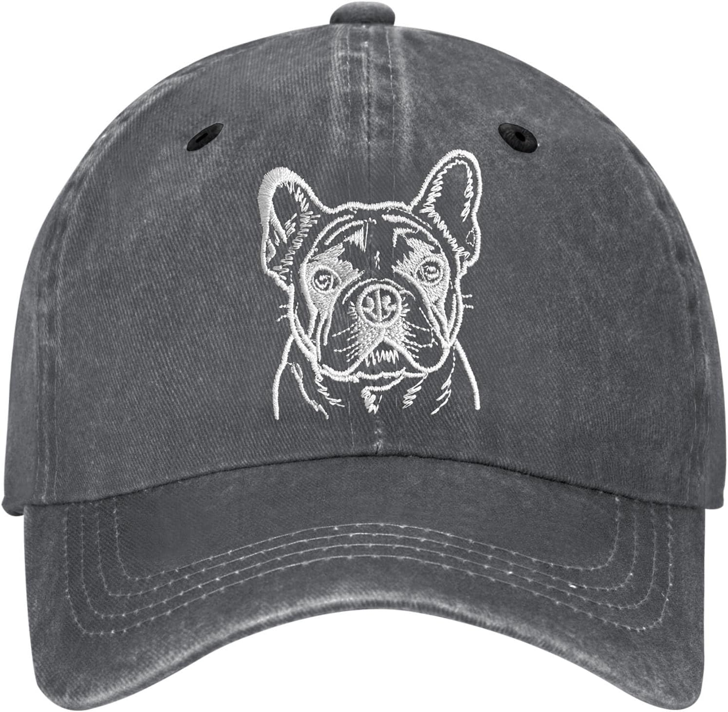 Unisex Vintage Washed Distressed Embroidered Baseball Cap Adjustable Low Profile Dad Hat for Men Women - American Flag image number 2