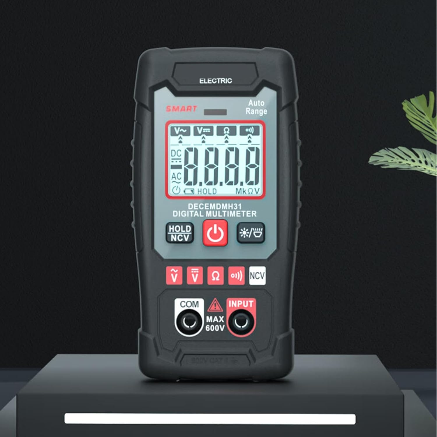 Multimeter Tester,Voltage Electrician Repair Tools | AC DC Current Voltage Meter, Amp, Ohm, Diode, Capacitance, Frequency, Resistance for Automotive Repair image number 4