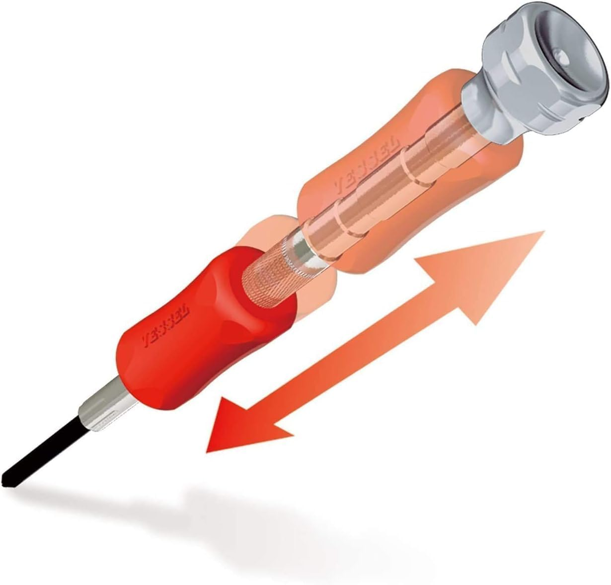 Vessel Precision Screwdriver Set for Small Screws, 6-Piece Set +0, +000, +000, +0000, -0.7, -0.9 TD-56S image number 1