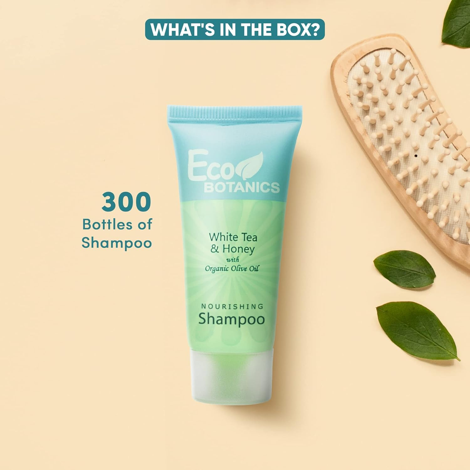 Eco Botanics Shampoo, 25Ml Tube with Twist Cap with Organic Olive Oil (Case of 300) image number 4