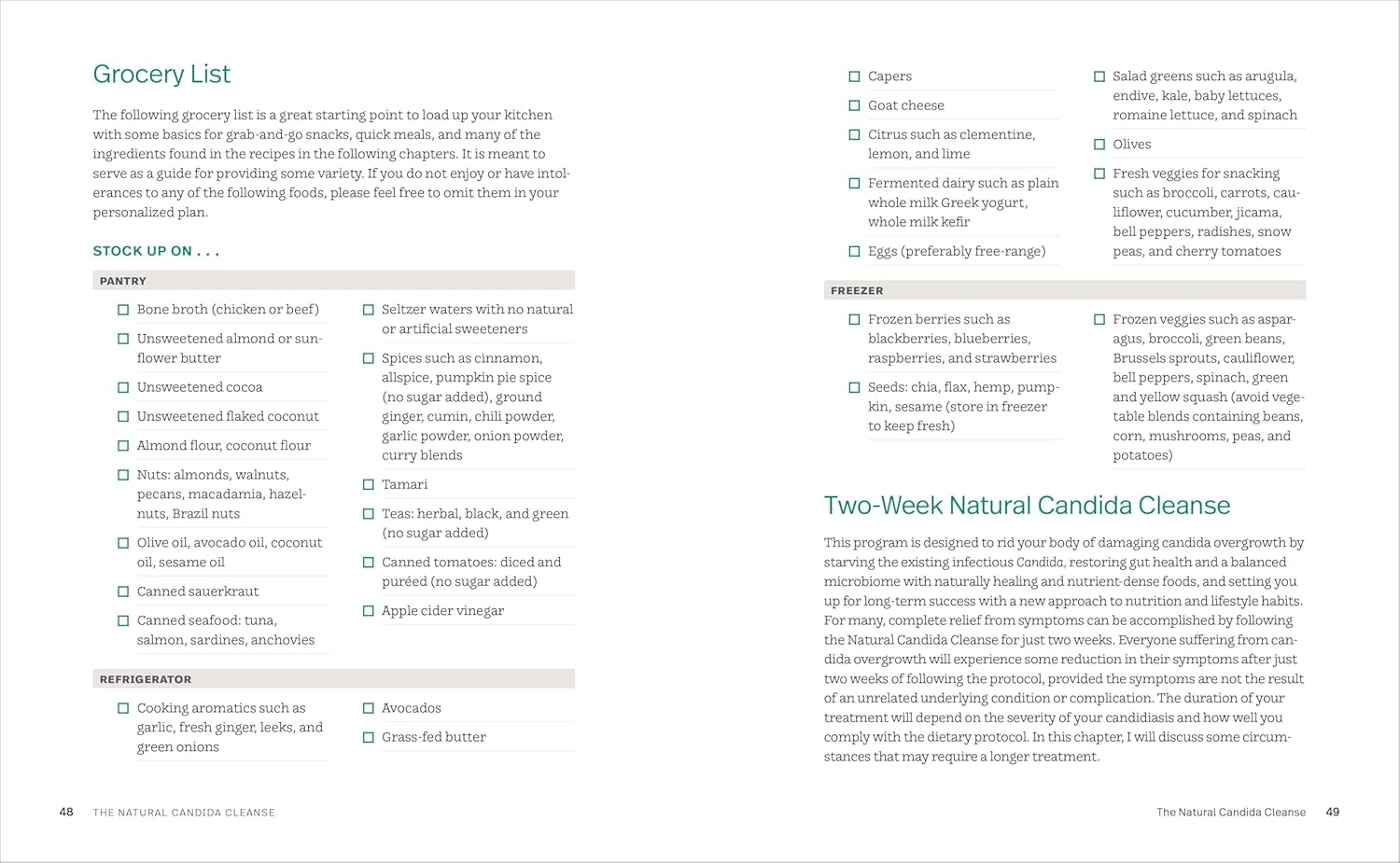 The Natural Candida Cleanse: a Healthy Treatment Guide to Improve Your Microbiome in Two Weeks