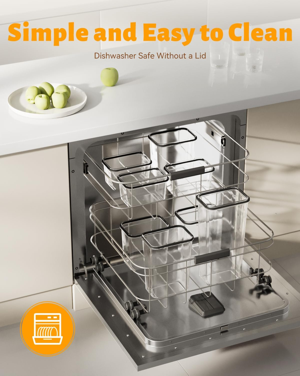 Airtight Food Storage Container - 48Pcs Kitchen Storage & Organisation Set with Lids, BPA Free Pantry Storage Containers Organiser for Cereal, Flour, Sugar, Dry and Wet Food, Includes Labels image number 1