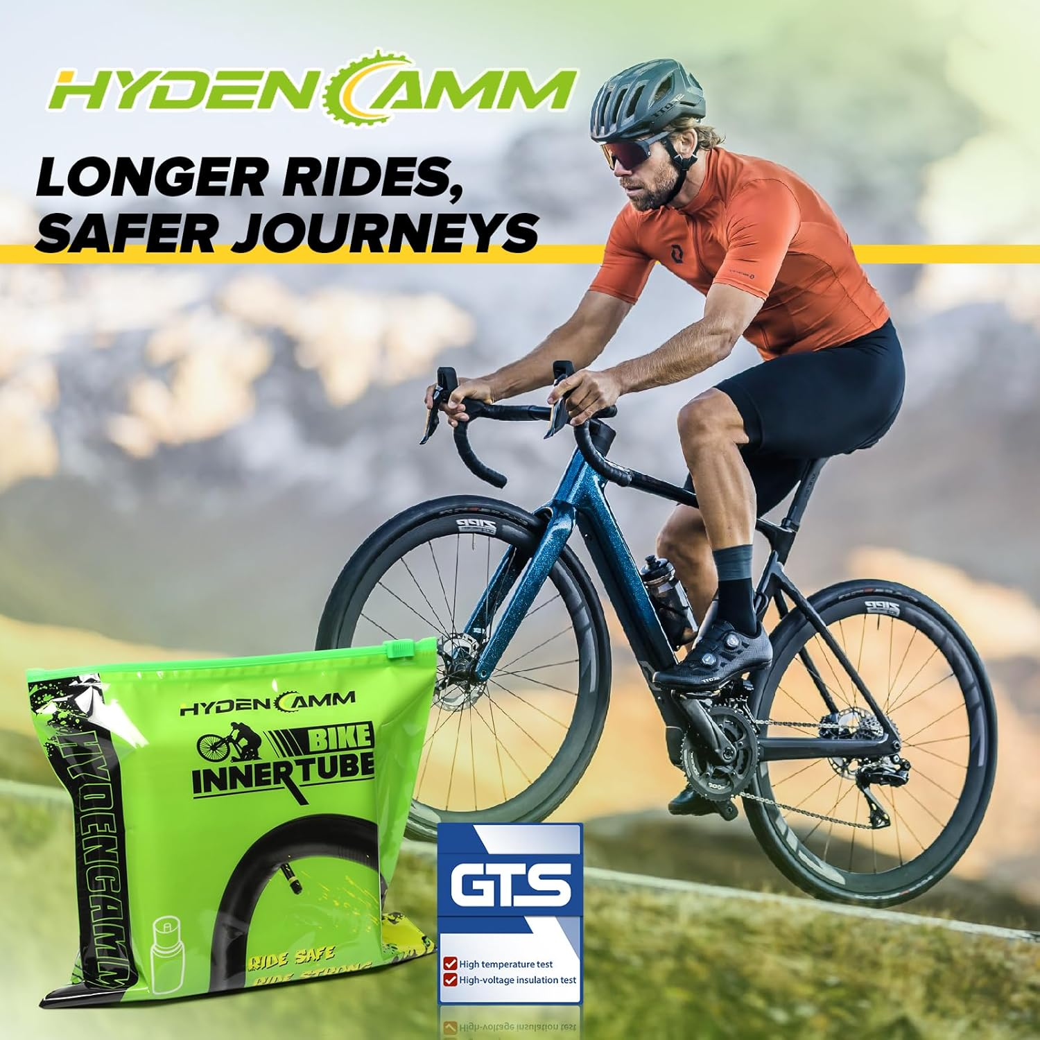 2 Pack 16'/ 20'/ 24'/ 26' X1.75/1.95/2.10/2.125 Bicycle Tube with 2 Tire Levers, Bicycle Tube with 32Mm Schrader Valve, Butyl Rubber Inner Tube for Road/Mtb/Kids Bike by Hydencamm(2 of One Size) image number 6